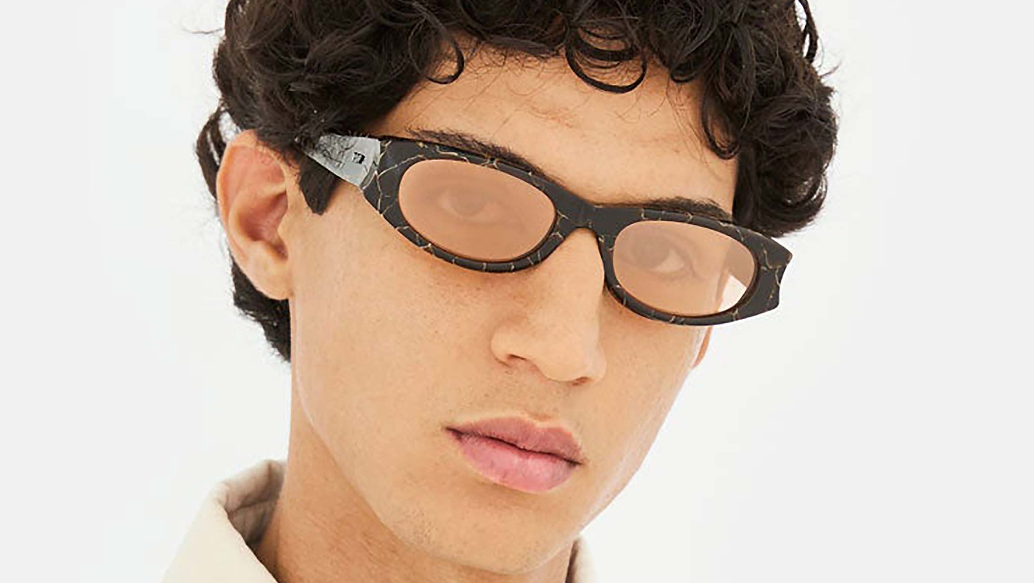 Occhiali RETROSUPERFUTURE Razz Brown marble