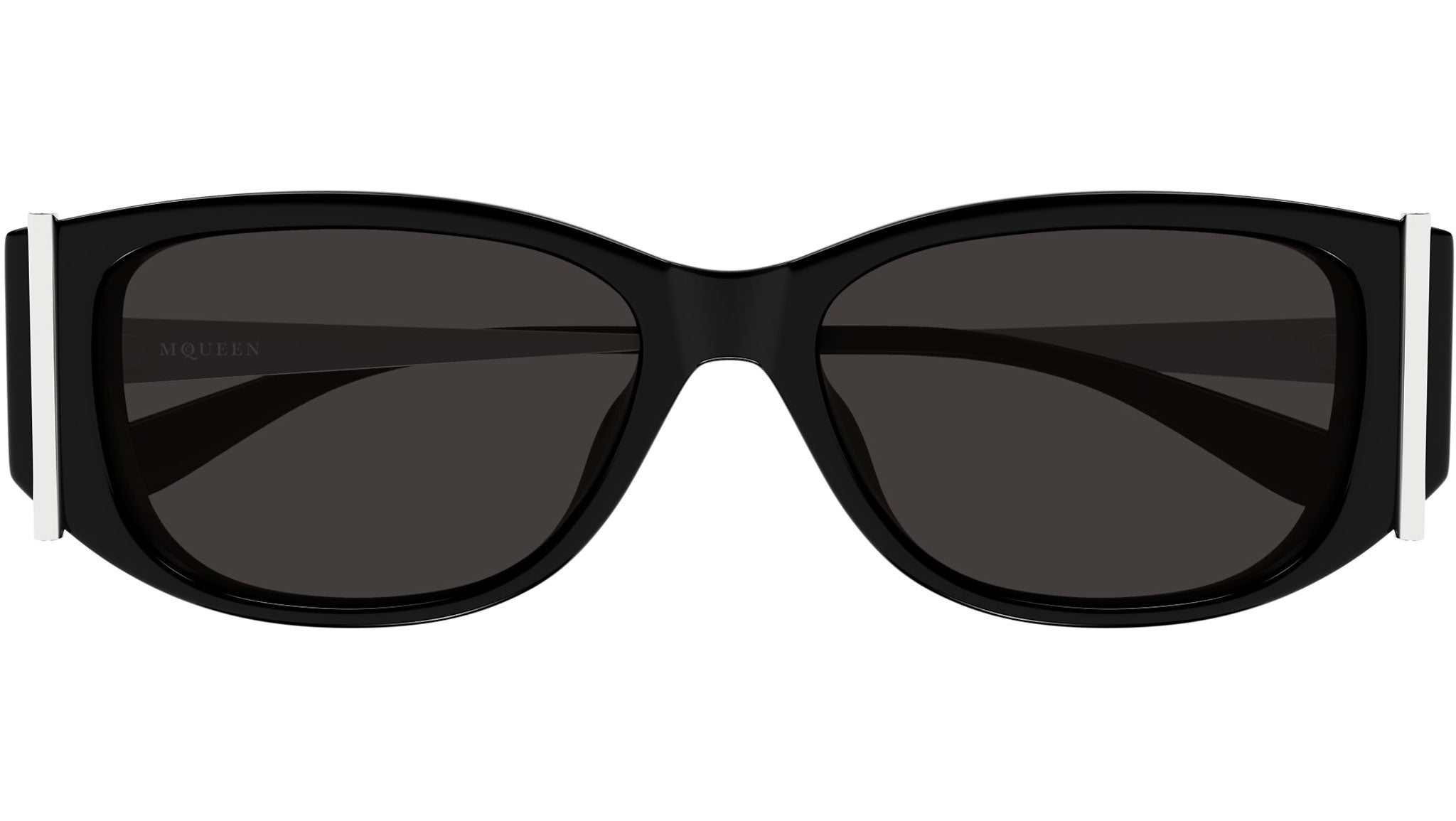 Occhiali da sole ALEXANDER MCQUEEN AM0494SA Shiny solid black