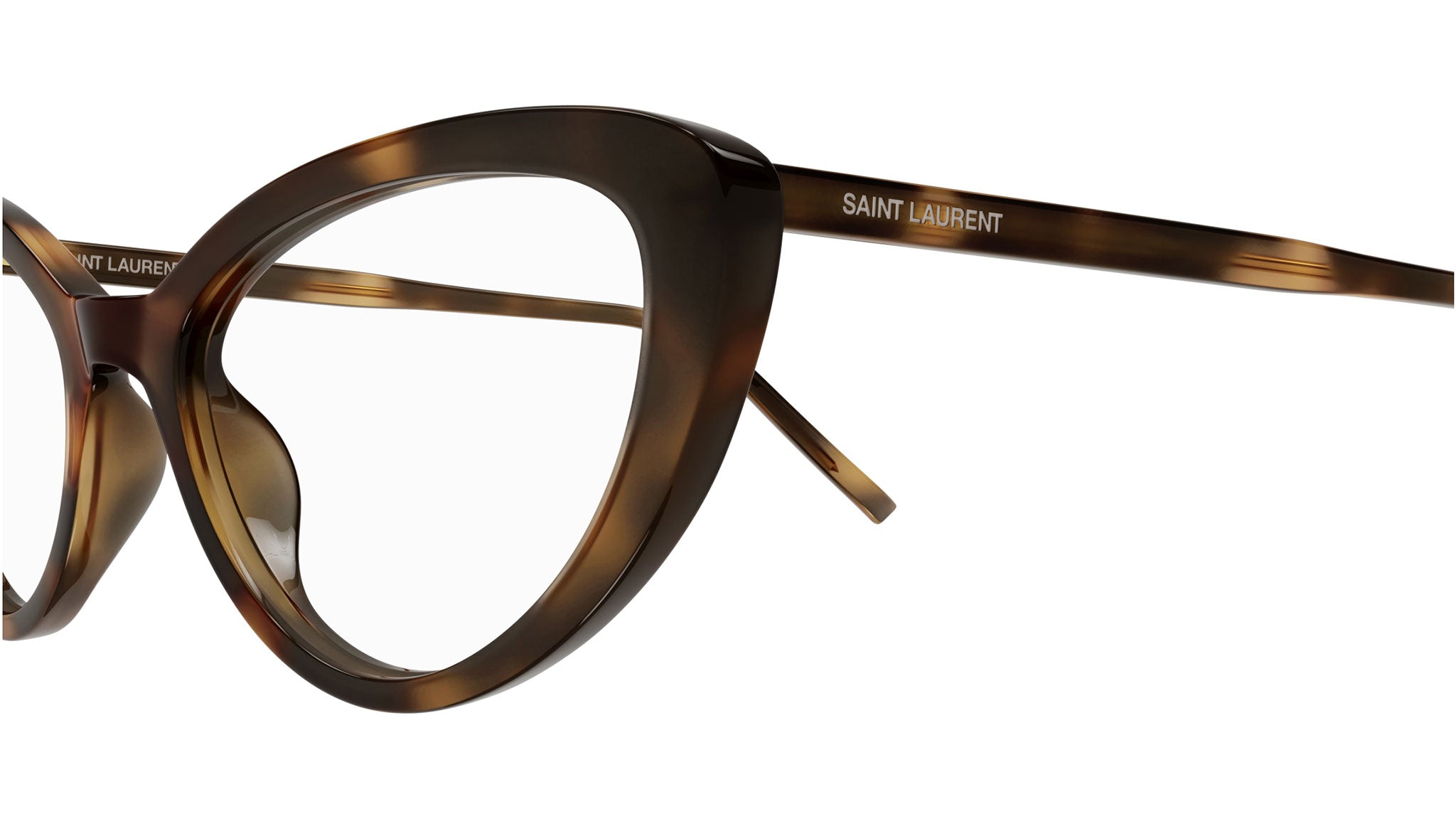 Occhiali da vista SAINT LAURENT SL777 Shiny medium havana