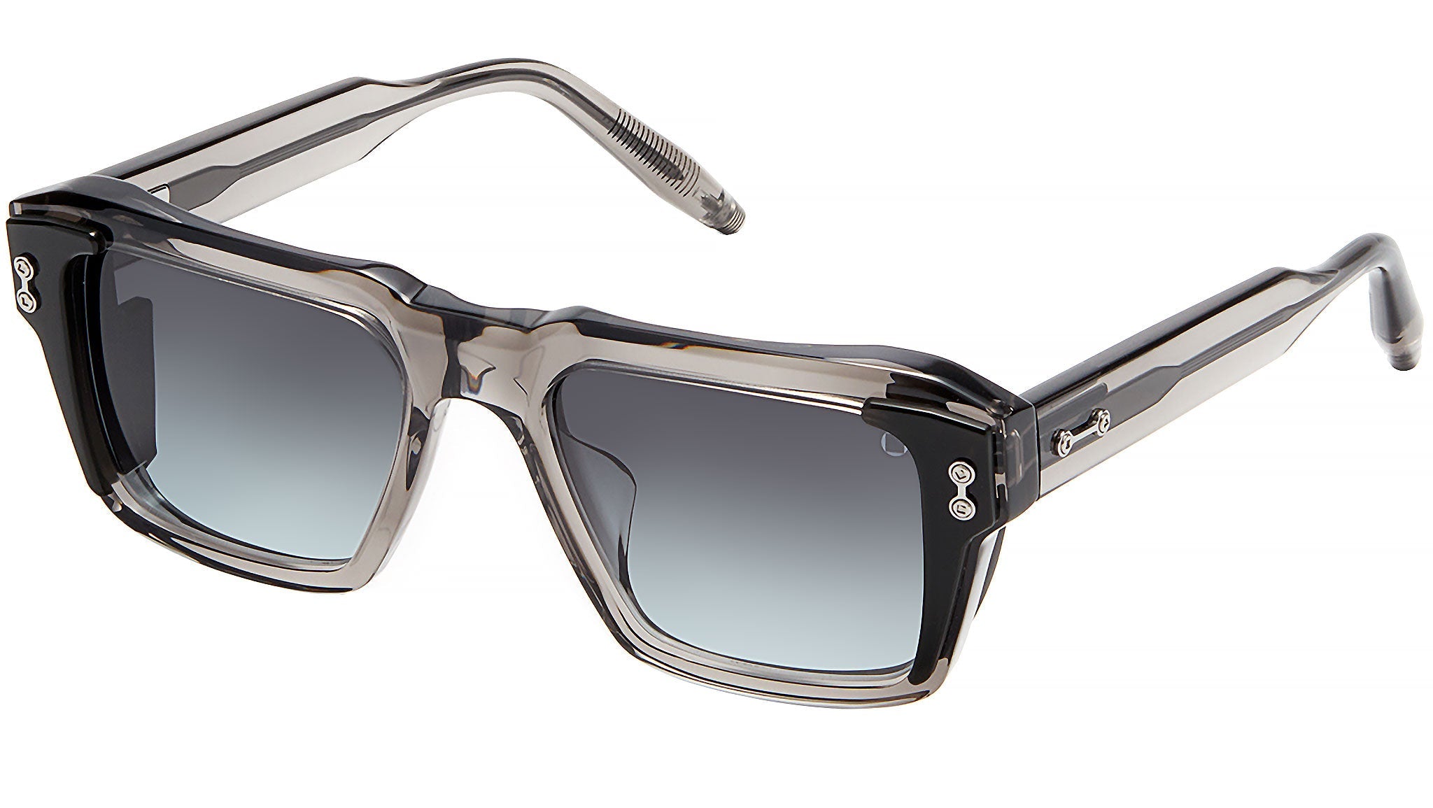 Occhiali AKONI Hercules Dark grey crystal grey crystal side shield