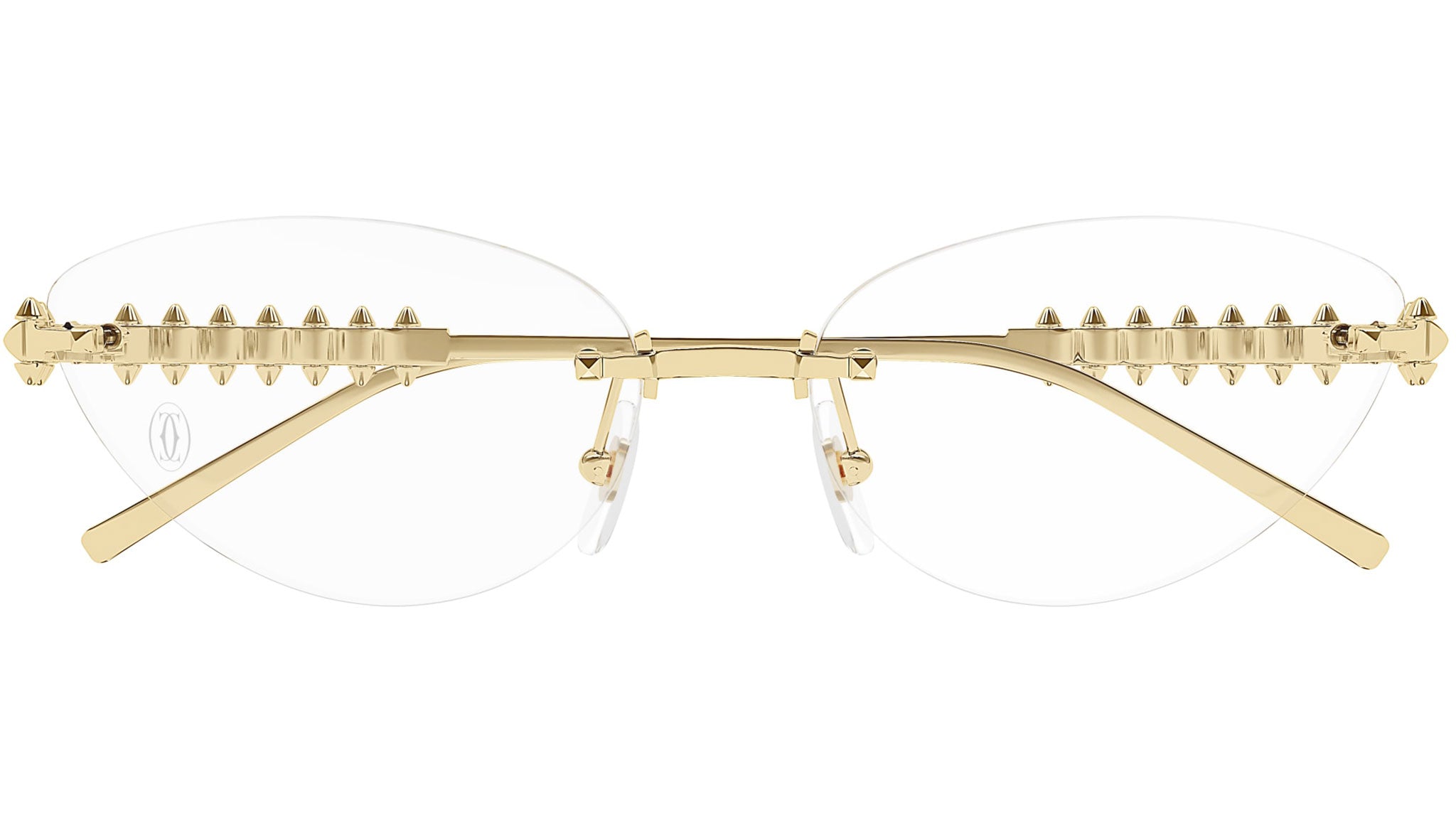 Occhiali da vista CARTIER CT0565O Smooth golden finish