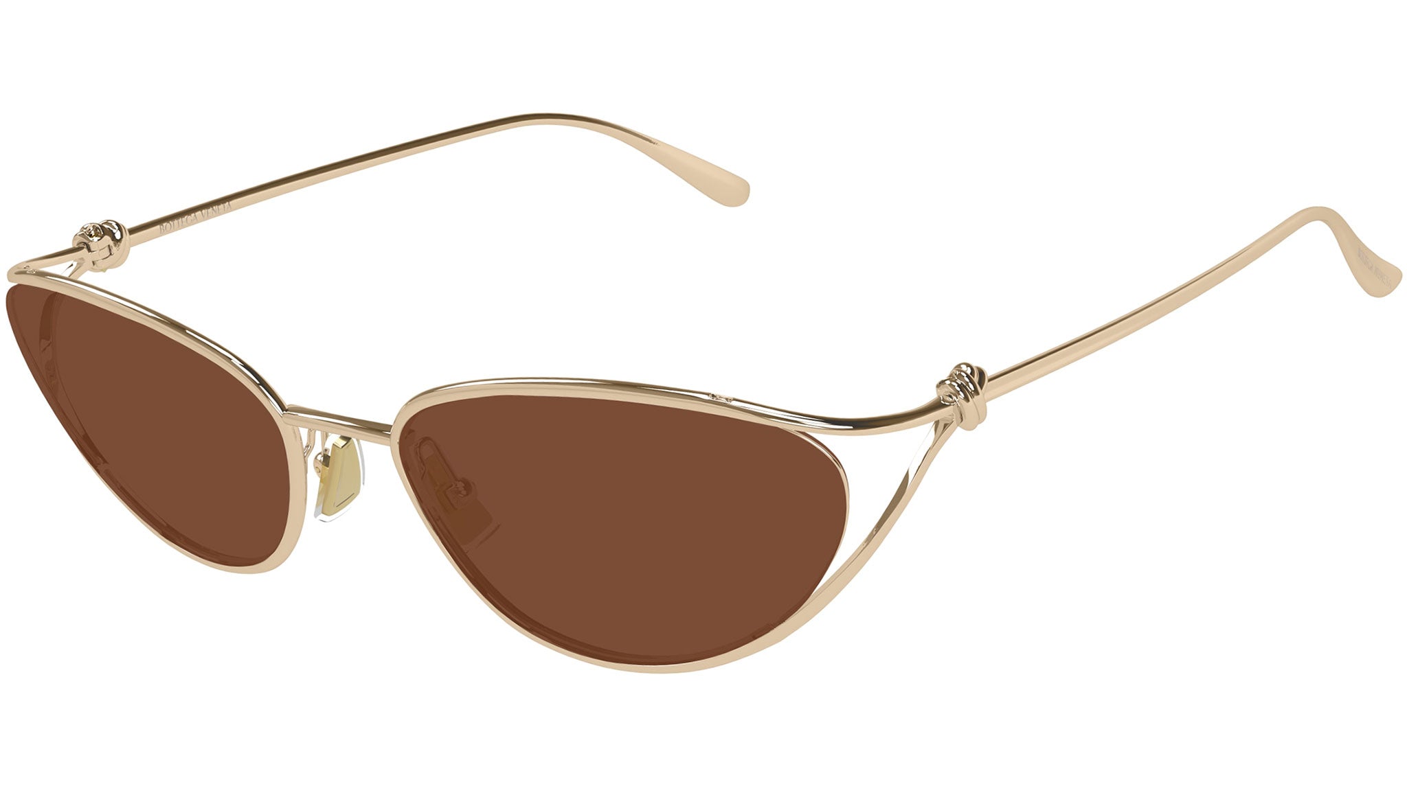 Occhiali da sole BOTTEGA VENETA BV1330S Shiny rose gold