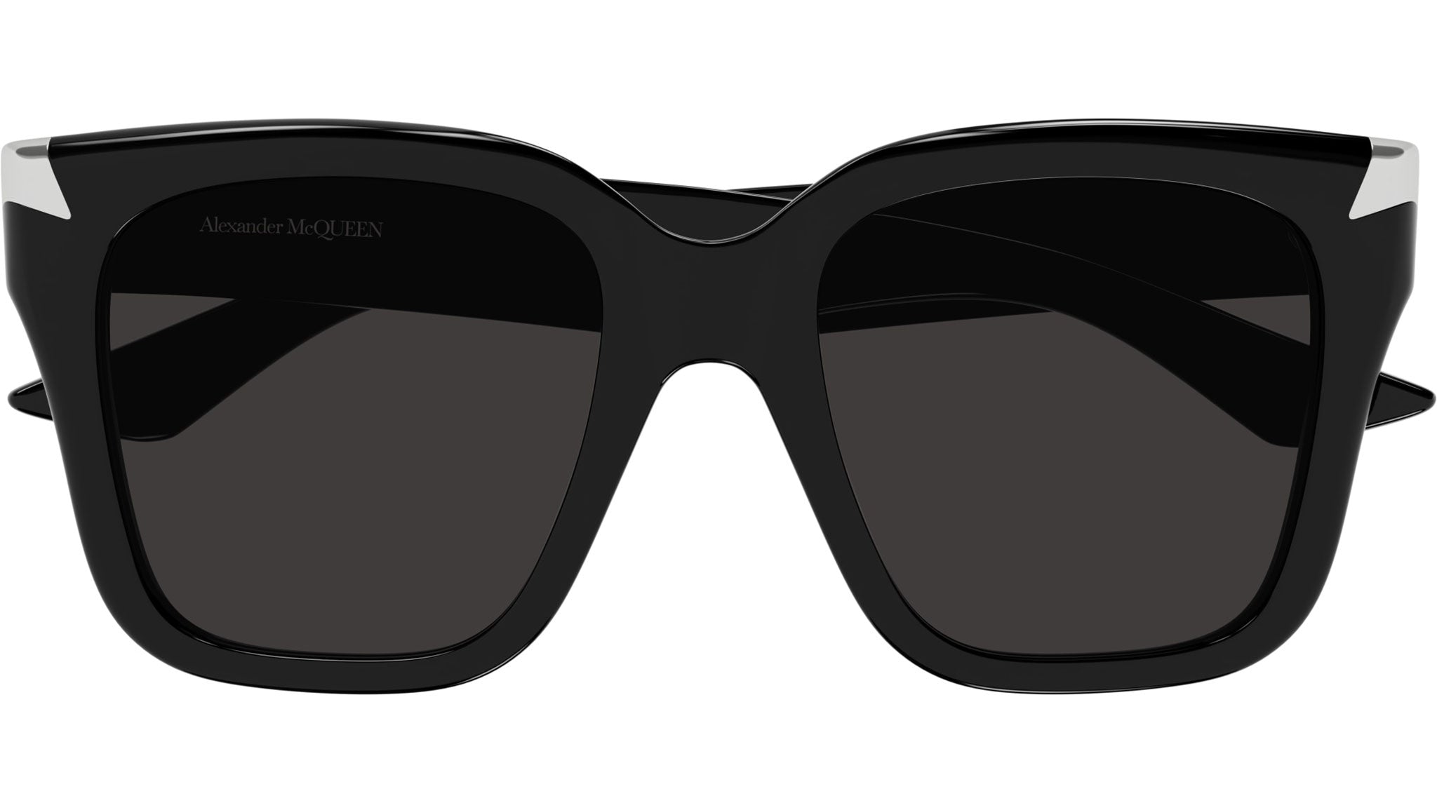 Occhiali da sole ALEXANDER MCQUEEN AM0440S Shiny solid black