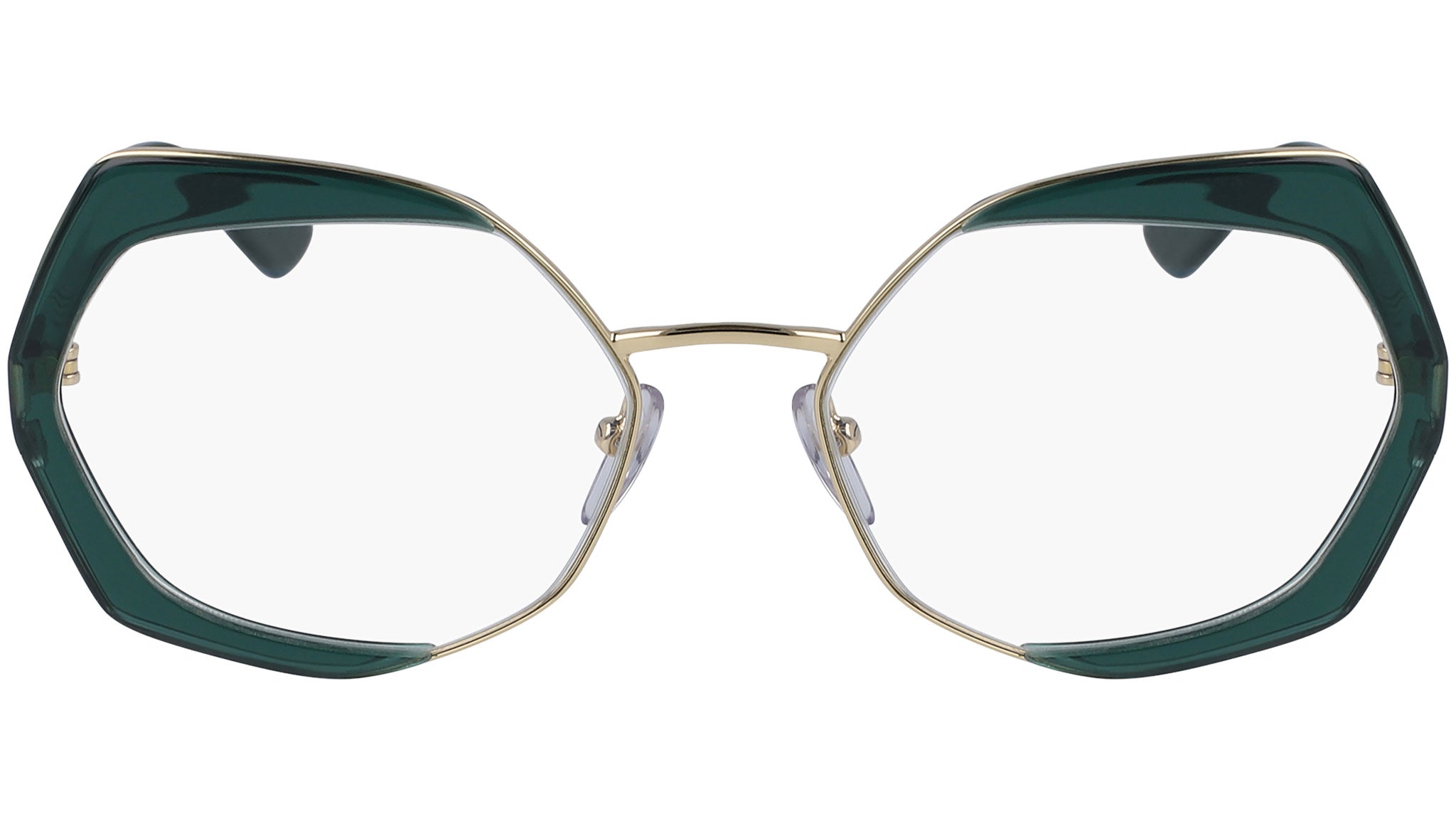 occhiali da vista MARNI ME2628 Shiny gold + transparent green