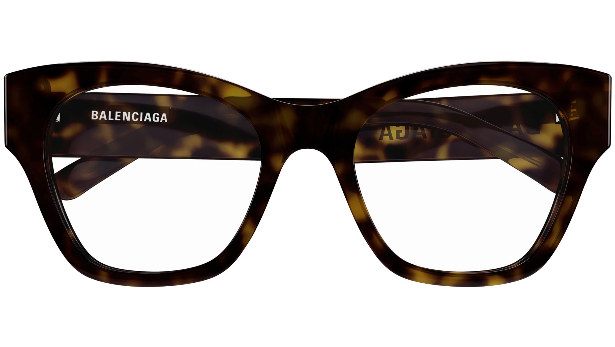Occhiali da vista BALENCIAGA BB0263O Shiny dark havana