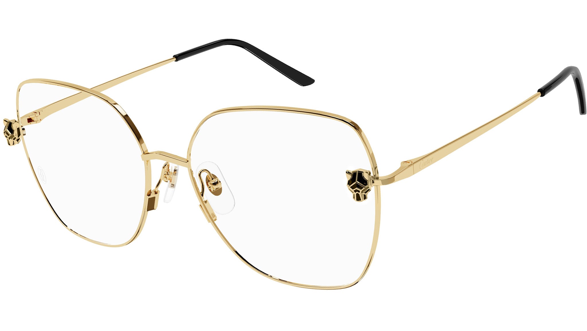 Occhiali da vista CARTIER CT0417O Smooth golden finish