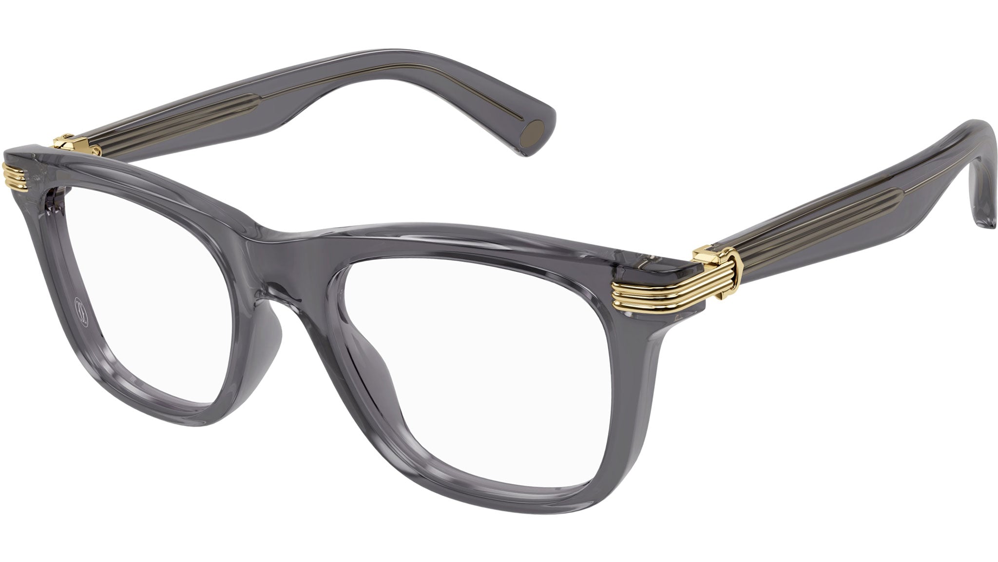 Occhiali da vista CARTIER Transparent grey