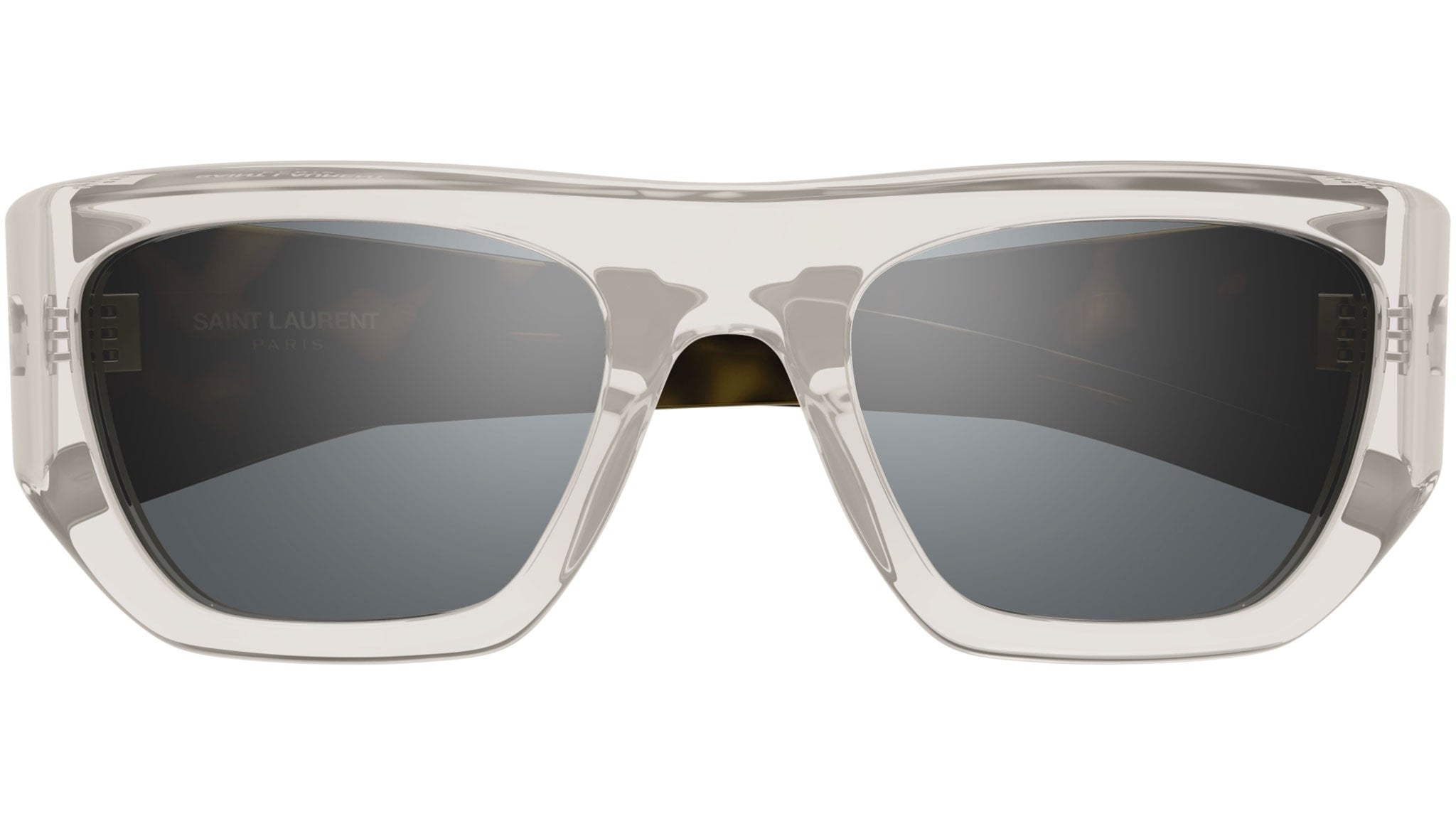 Occhiali da sole SAINT LAURENT SL740 Shiny transparent cream