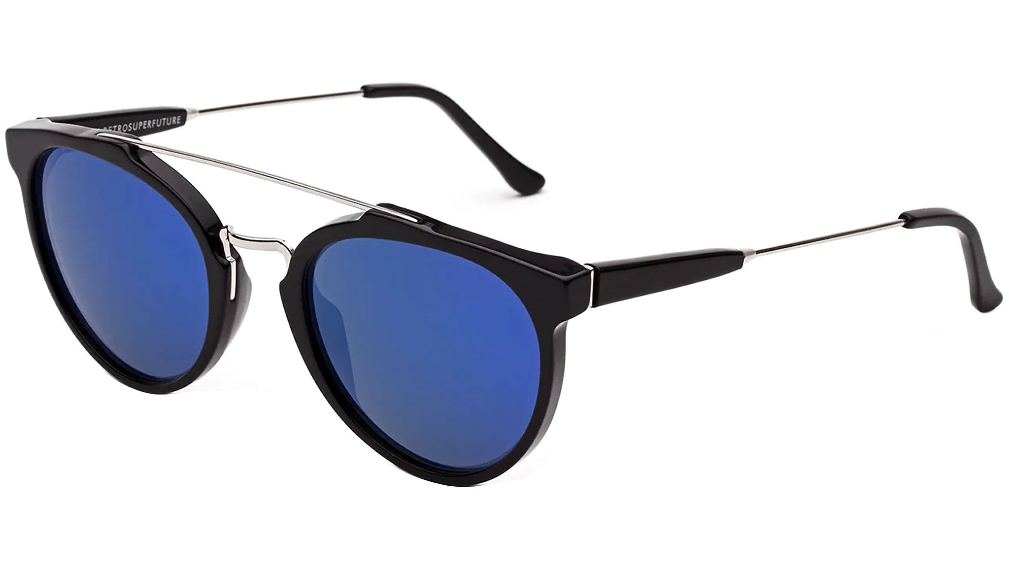 Occhiali RETROSUPERFUTURE Giaguaro Black and silver