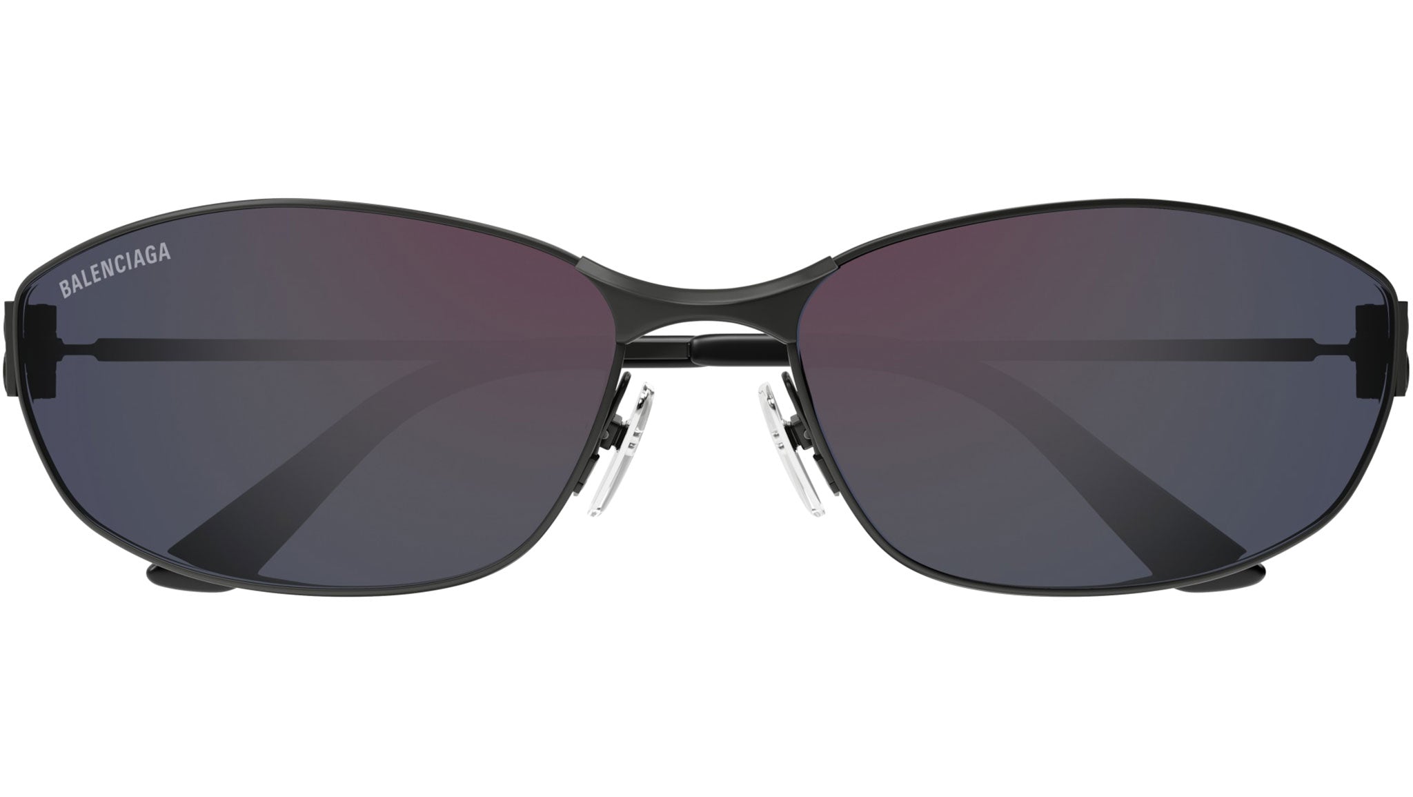 Occhiali da sole BALENCIAGA BB0336S Shiny dark ruthenium