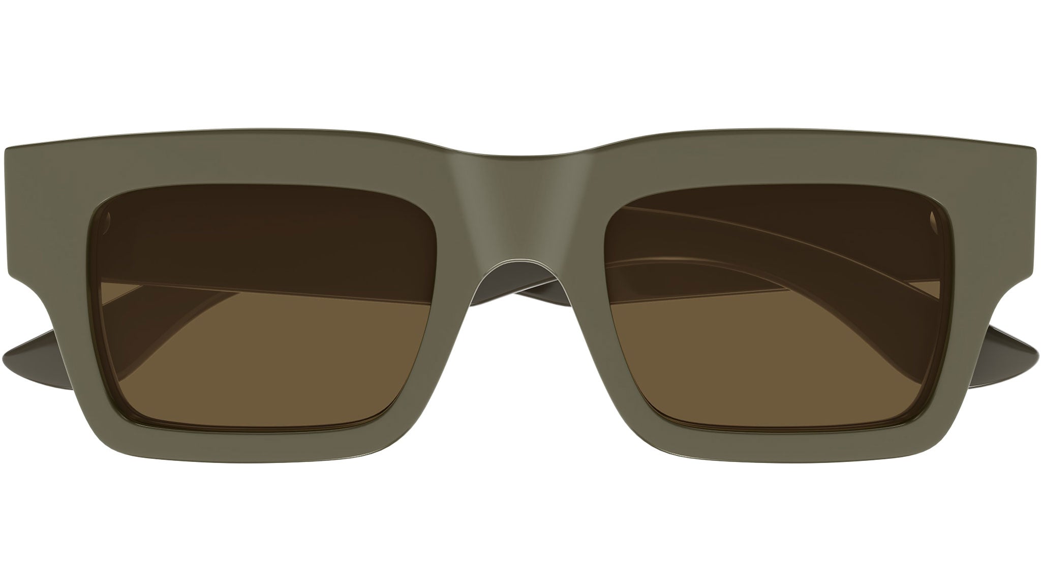 Occhiali da sole ALEXANDER MCQUEEN AM0508S Shiny solid taupe