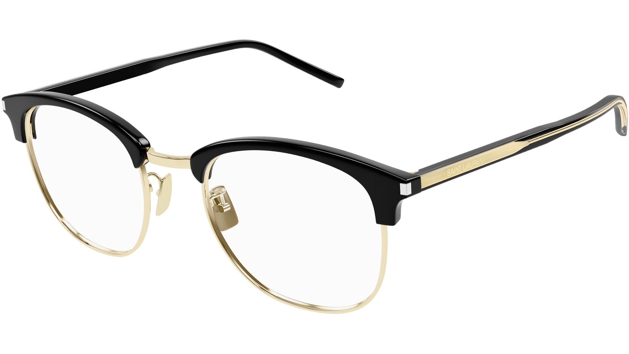 Occhiali da vista SAINT LAURENT SL779 Shiny solid black(shiny light gold