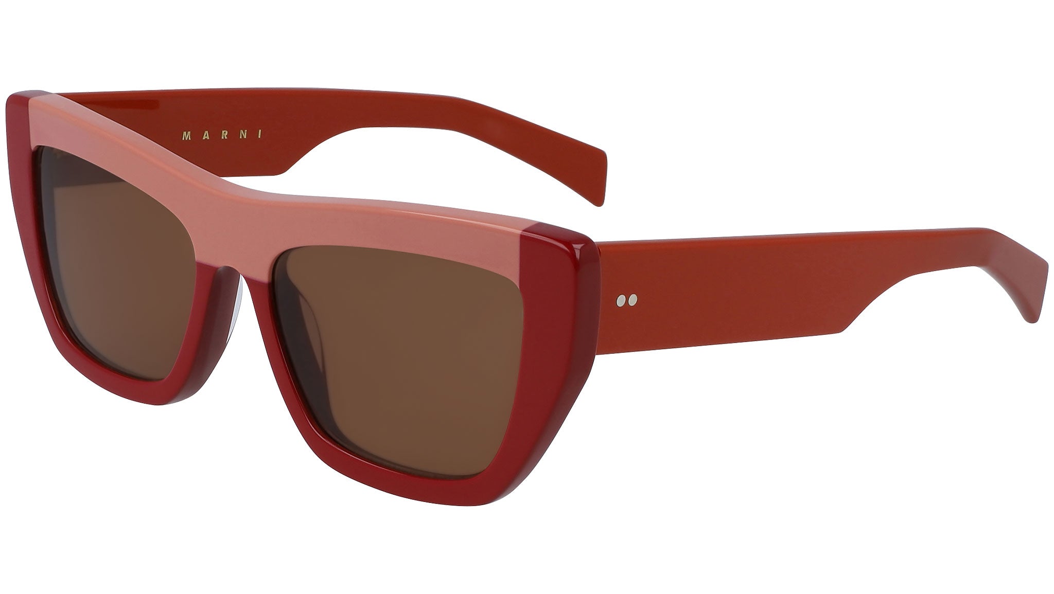 occhiali da sole MARNI ME634S Solid red + bar rose