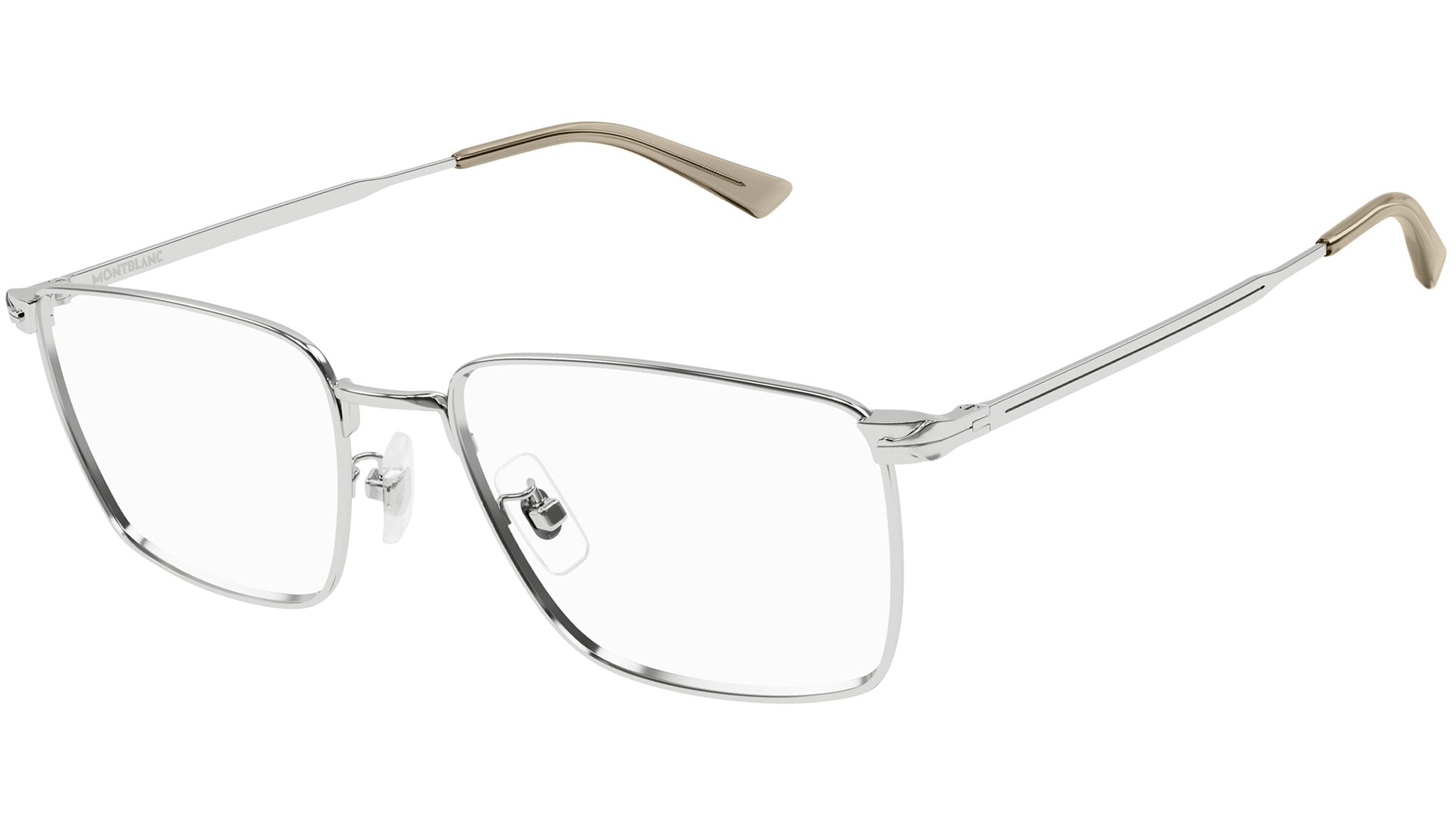 Occhiali da vista MONTBLANC MB0308O Shiny silver