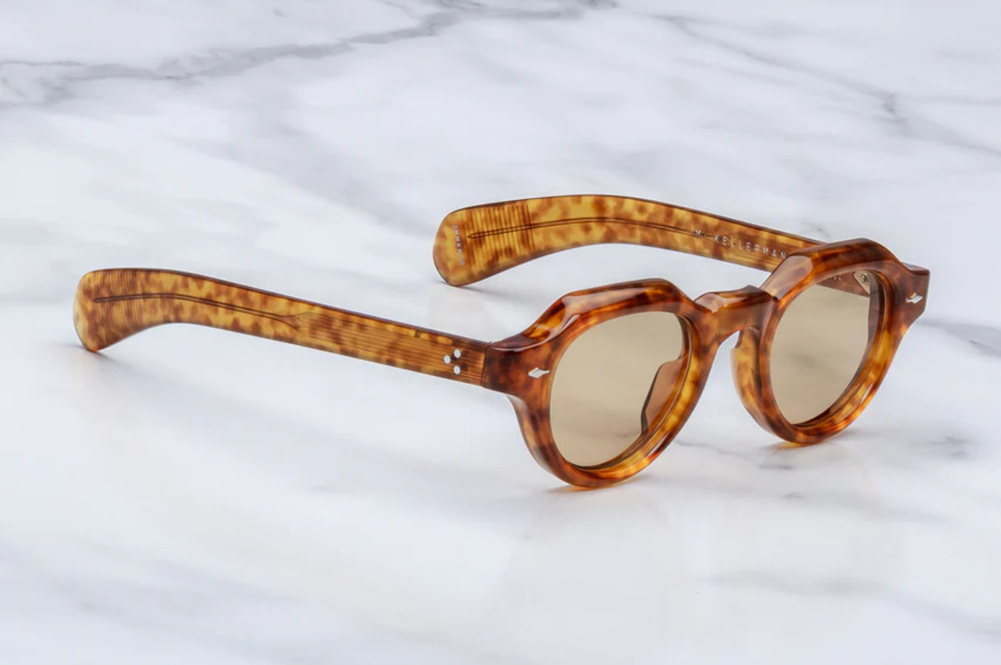 Occhiali da sole Jacques Marie Mage Kellerman Camel