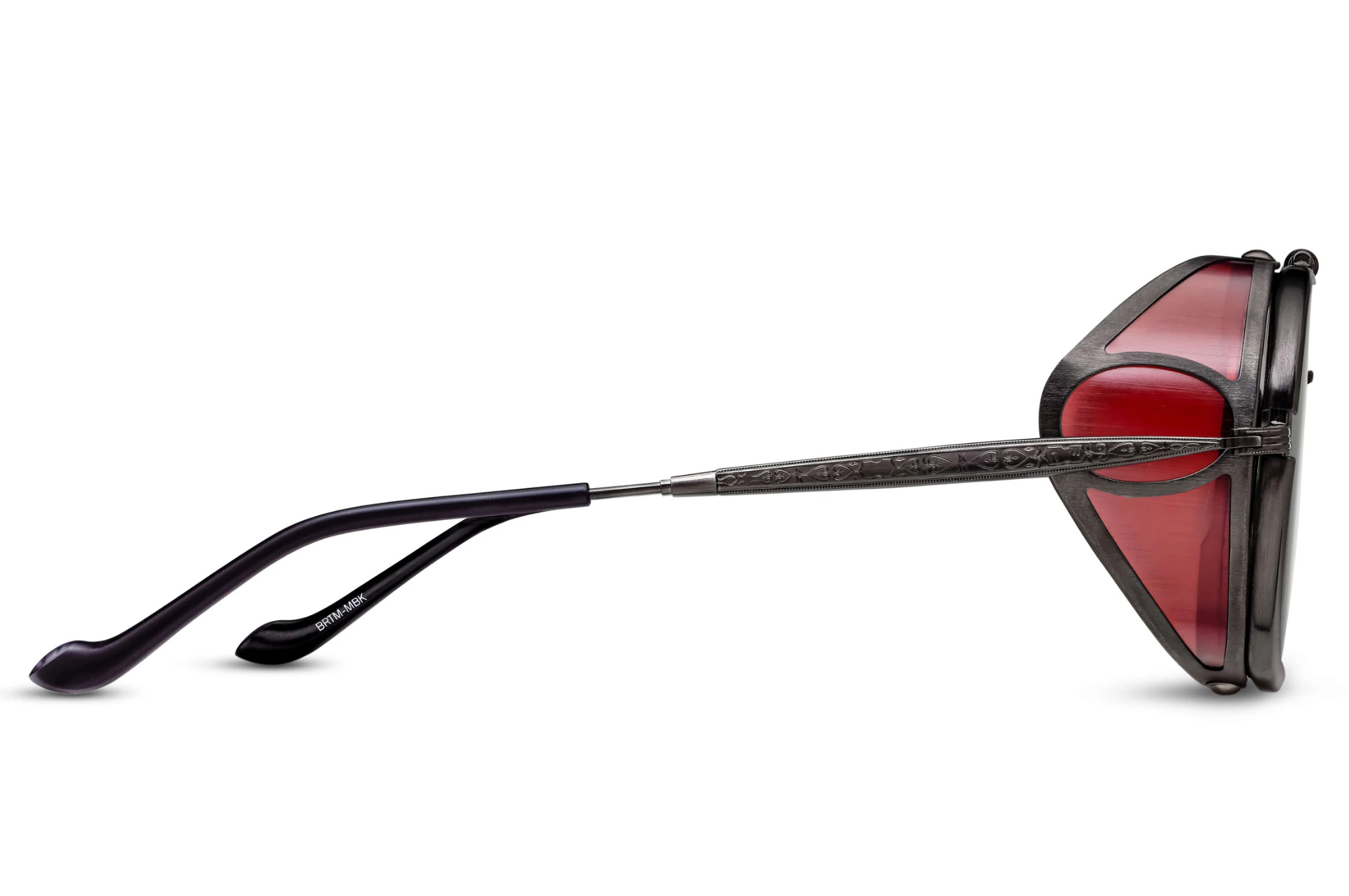 Occhiali da sole MATSUDA 2809H-V2 Brushed Ruthenium - Red