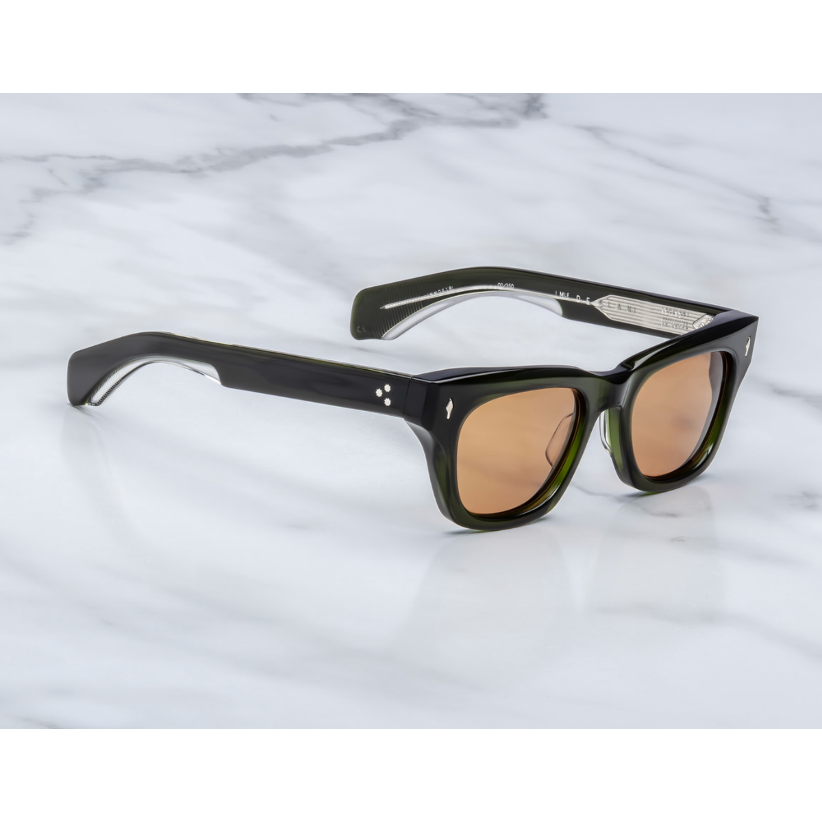 Jacques Marie Mage Occhiali da Sole Dealan Borneo Verde/Marrone Unisex