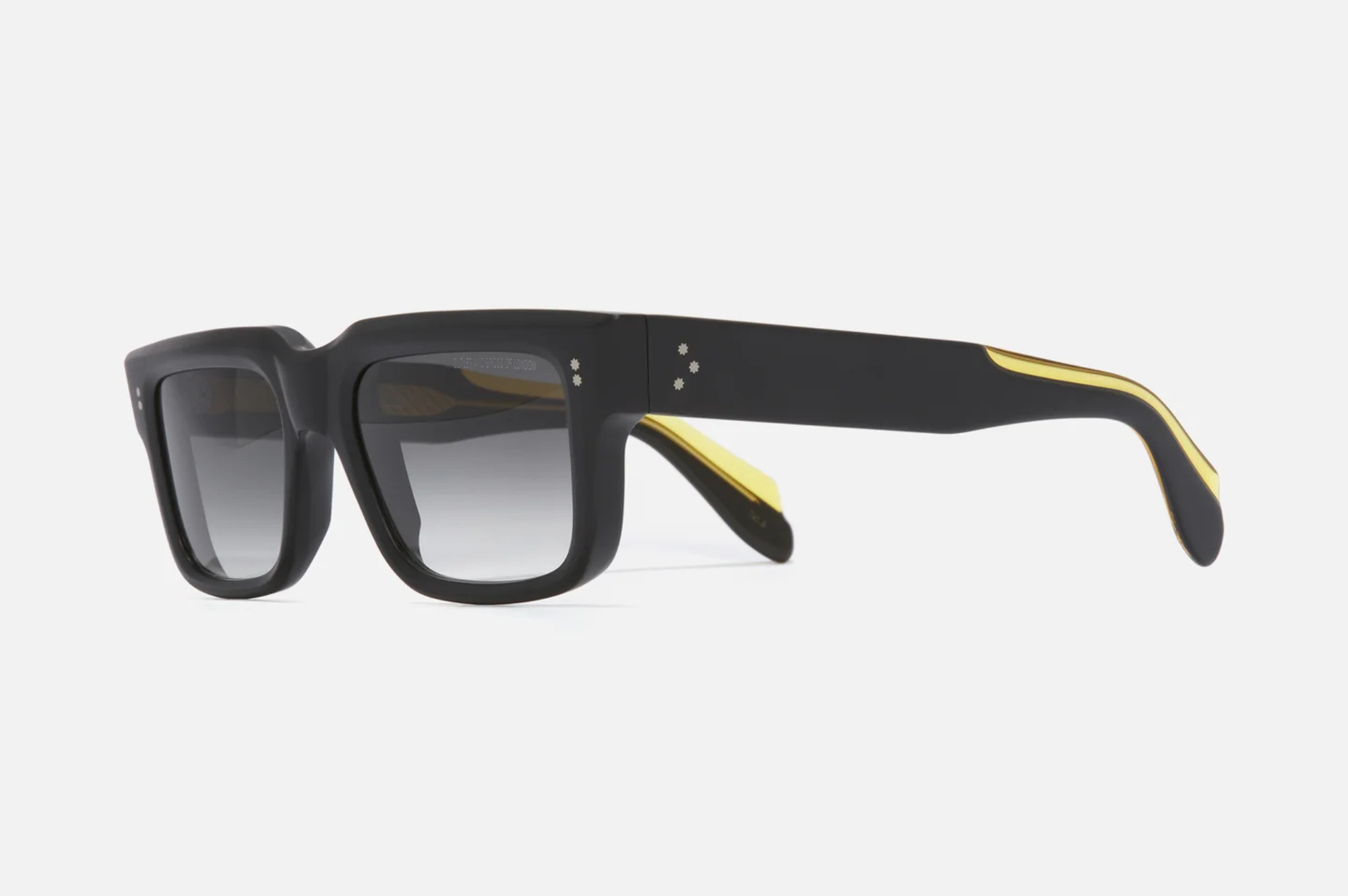 Occhiali da sole Cutler And Gross 1403 Black Matt on Shiny Yellow