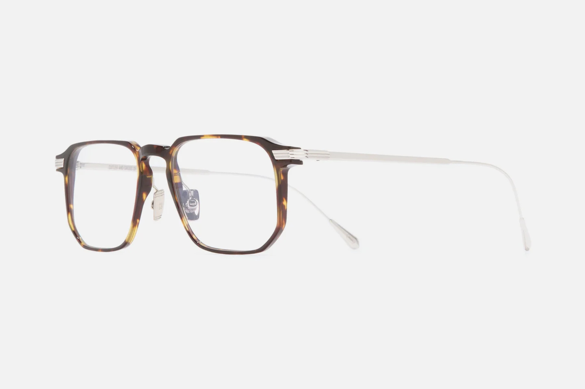 Occhiali da vista Cutler And Gross 0007 Havana on 18K Rhodium