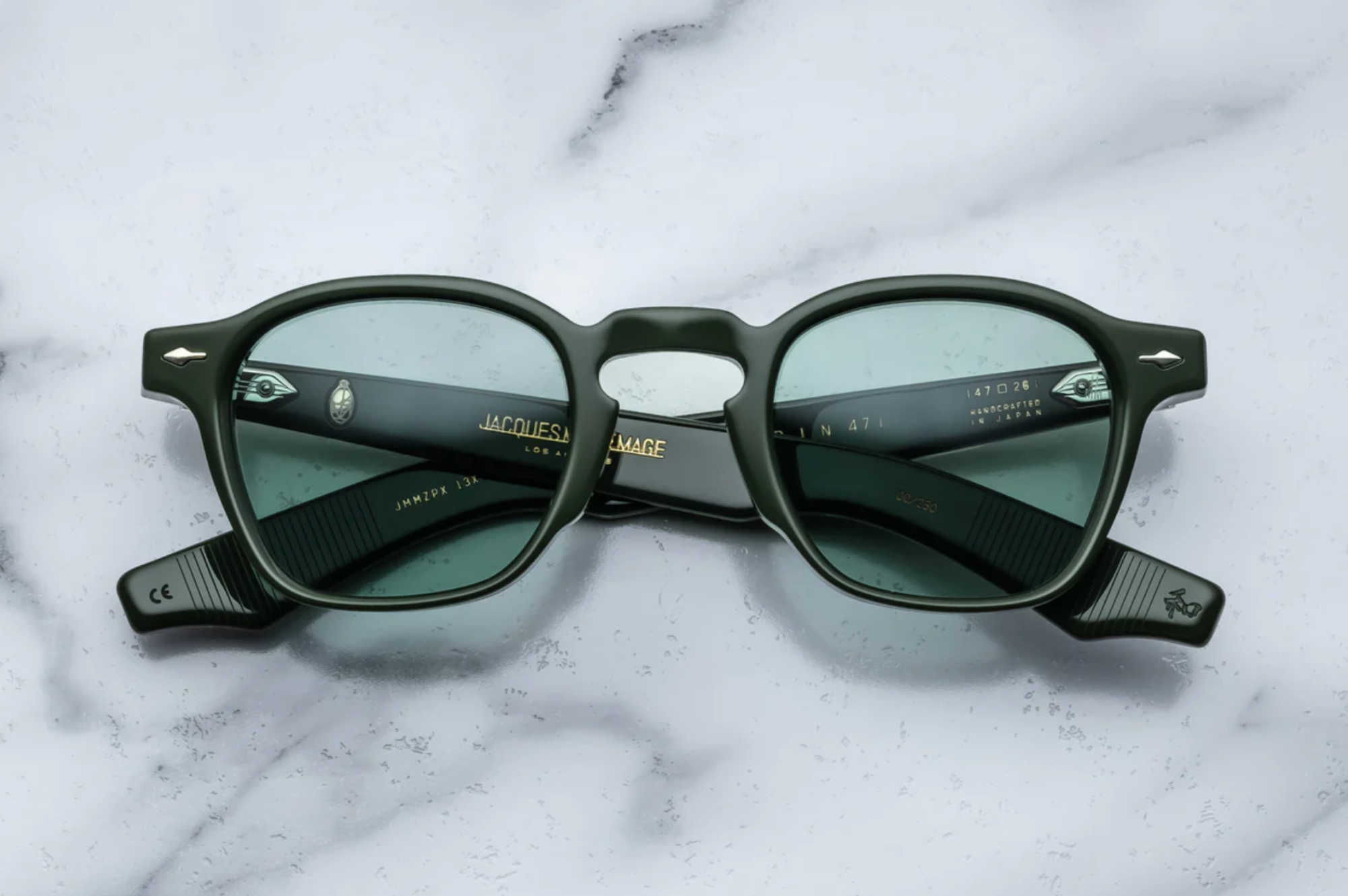 Occhiali da sole Jacques Marie Mage Zephirin 47 Evergreen