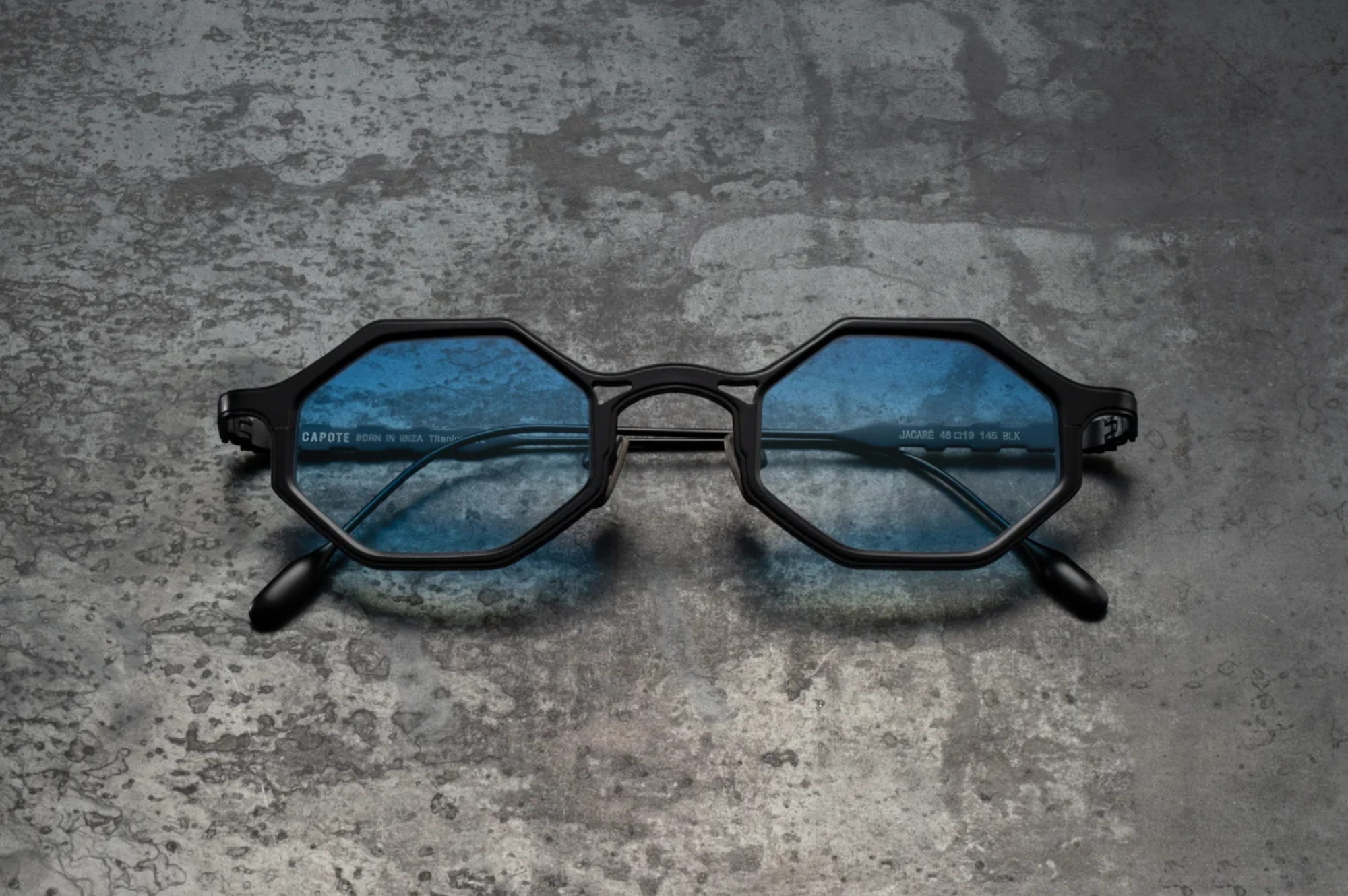 Occhiali da sole Capote Jacaré BLK