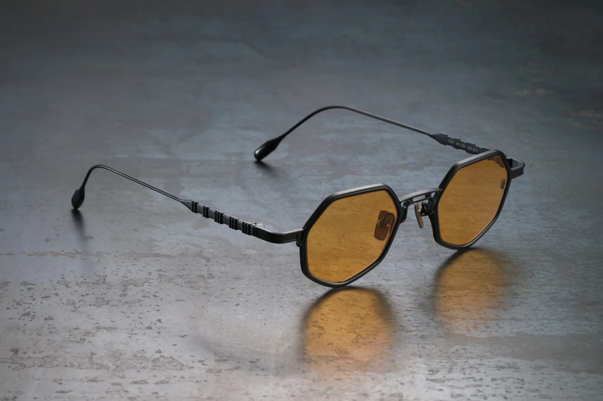 Occhiali da sole CAPOTE GURI BLK YELLOW