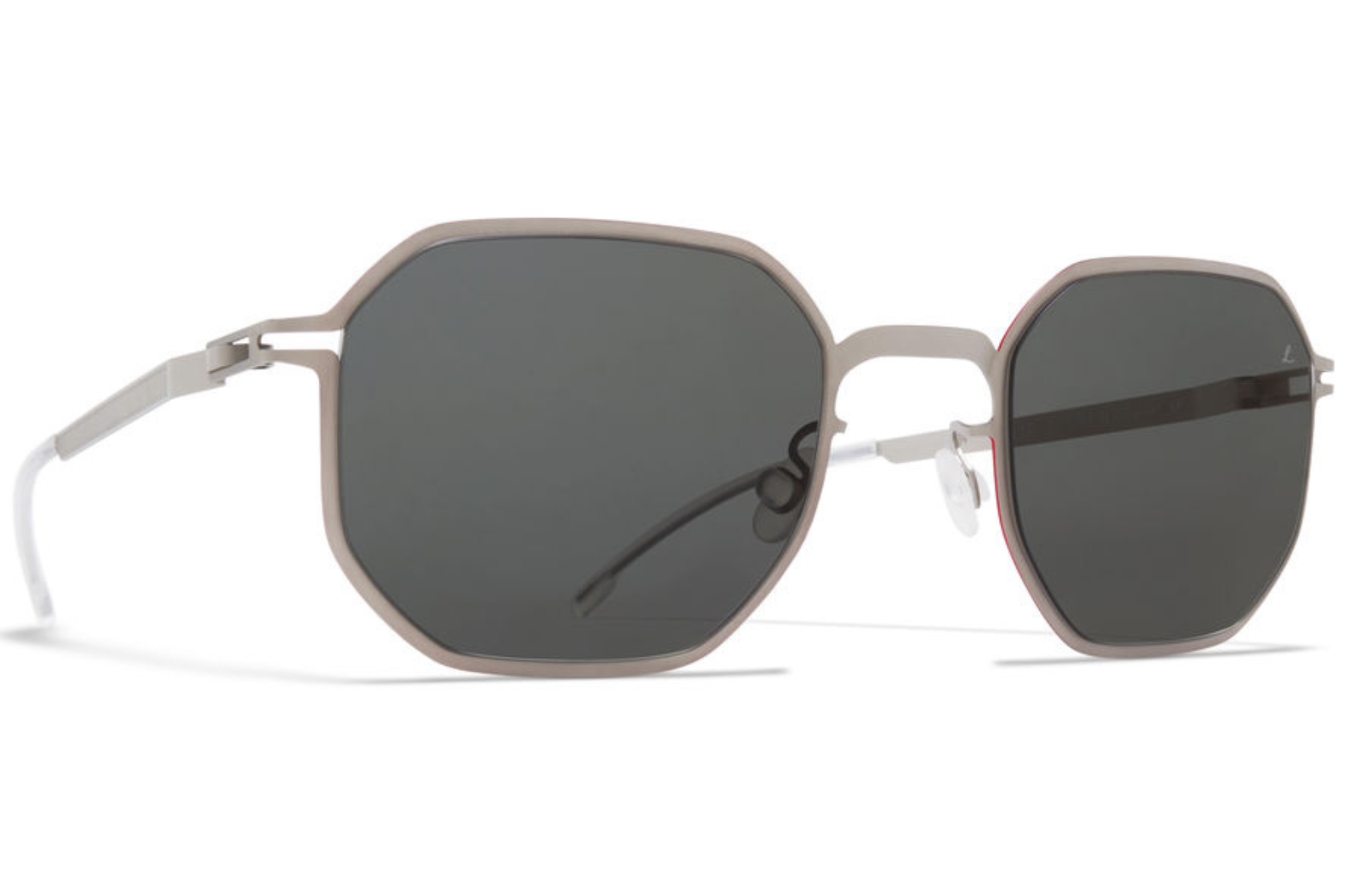 Occhiali da sole MYKITA ML15 Mattesilver Leica Red Edges