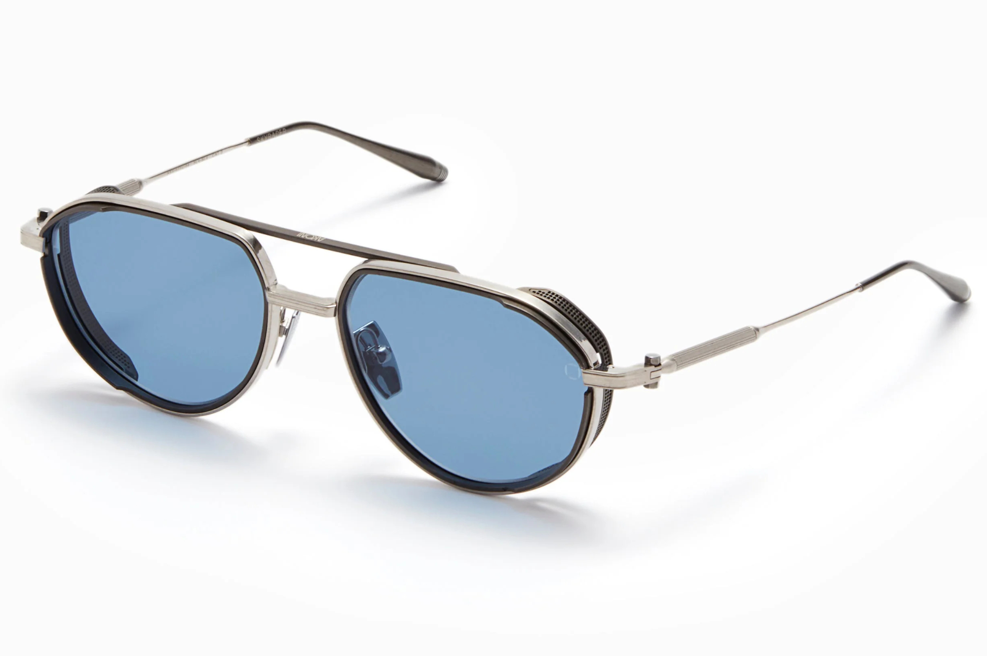 Occhiali da sole AKONI SKYRACER Brushed Silver