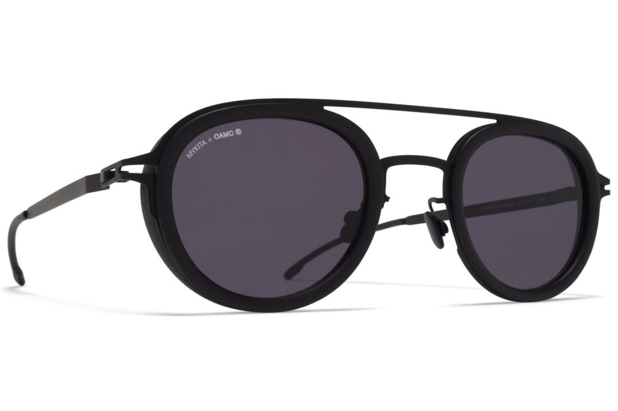 Occhiali da sole MYKITA STUDIO GRUNT MH6-Pitch Black Black