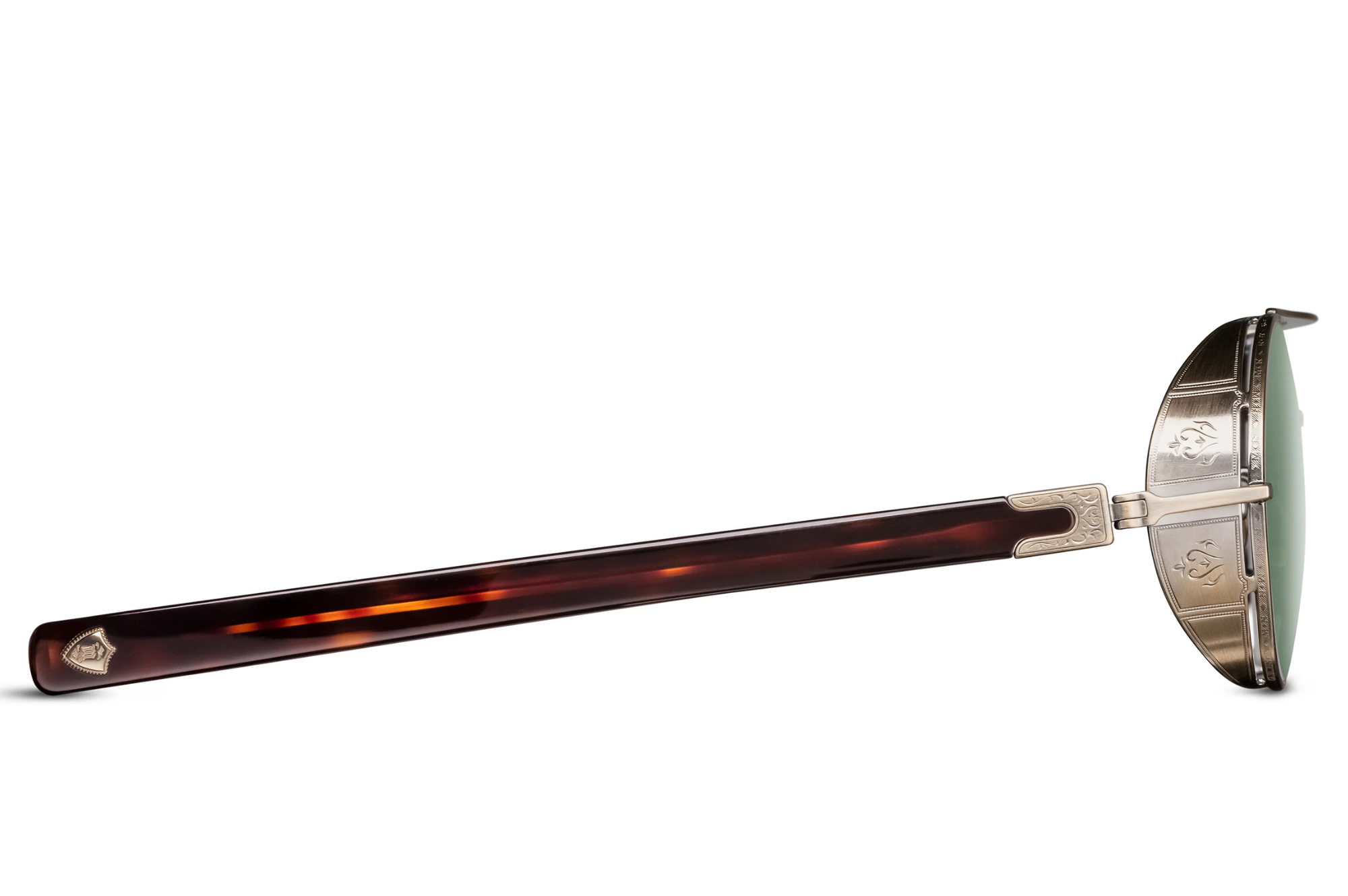 Occhiali da sole MATSUDA M3128 Antique Gold - Dark Tortoise