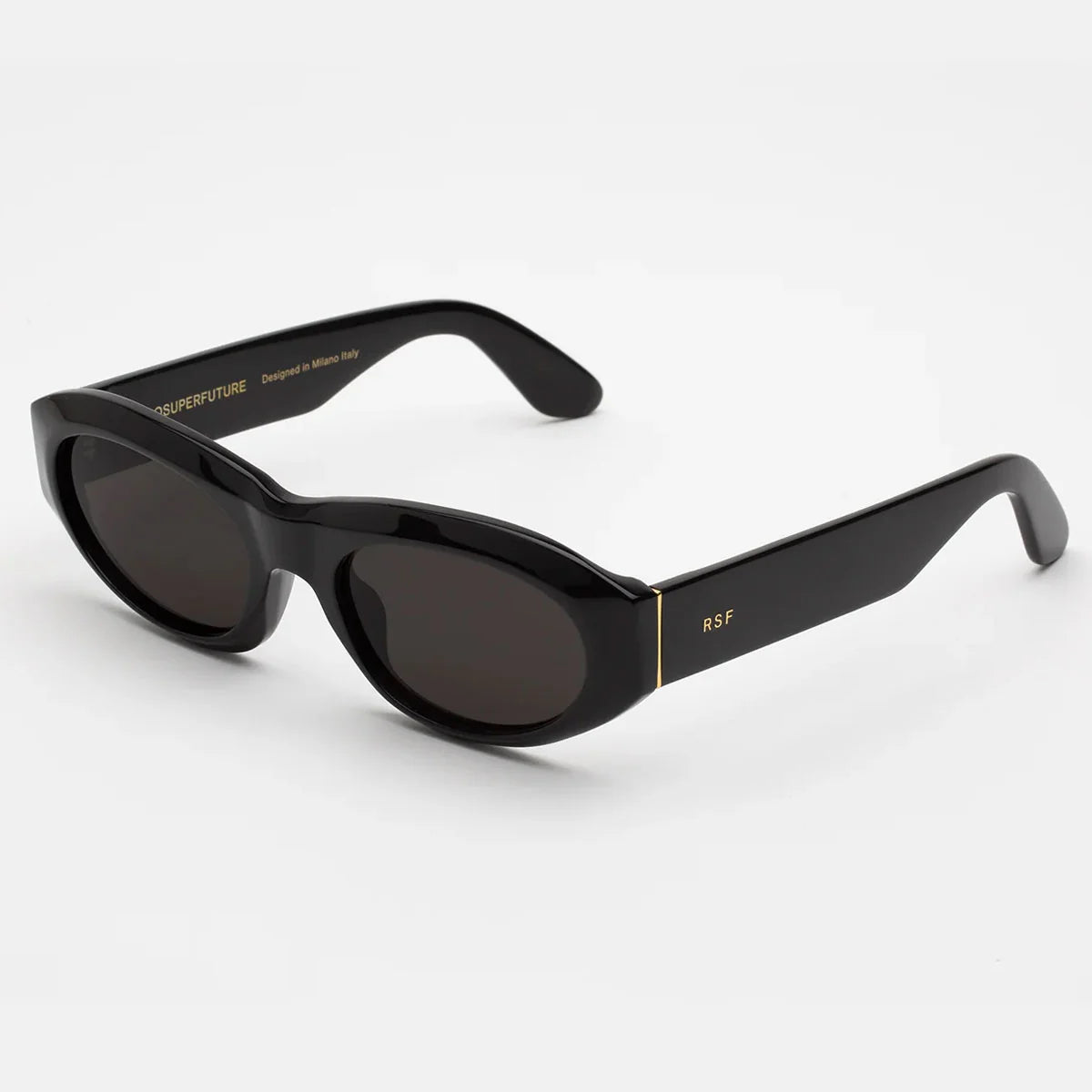 RetroSuperFuture Occhiali da Sole IW04 3Q2 Cinema Black Nero/Nero Unisex