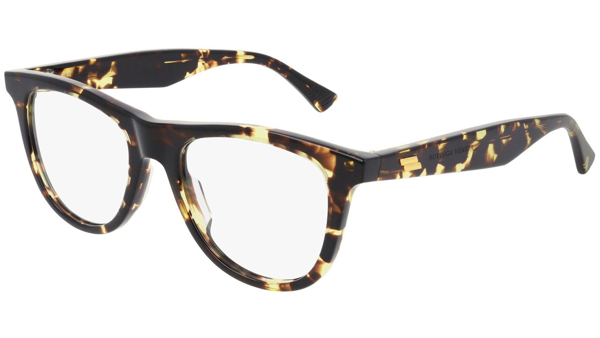 Occhiali da vista BOTTEGA VENETA BV1019O Shiny spotted havana