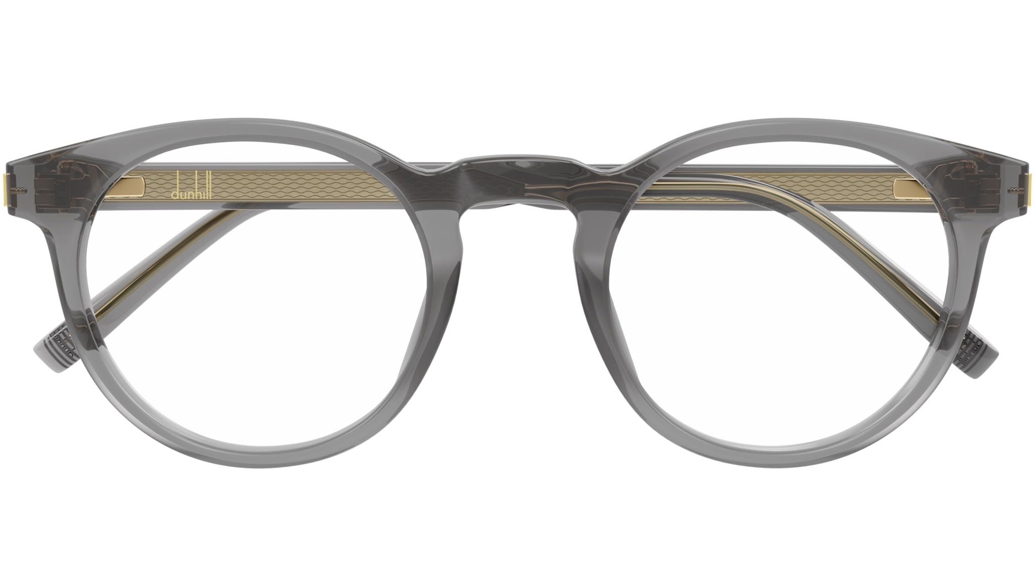 Occhiali da vista DUNHILL DU0059O Shiny transparent grey