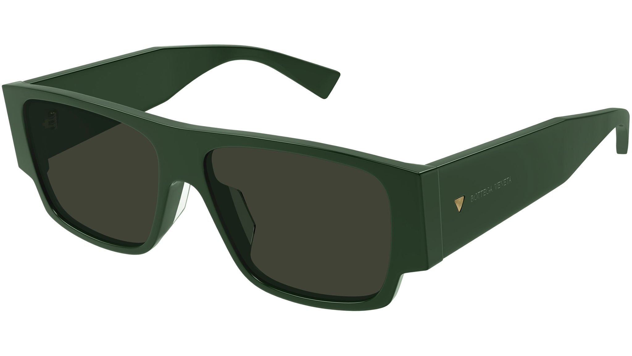 Occhiali da sole BOTTEGA VENETA BV1286S Shiny solid dark green