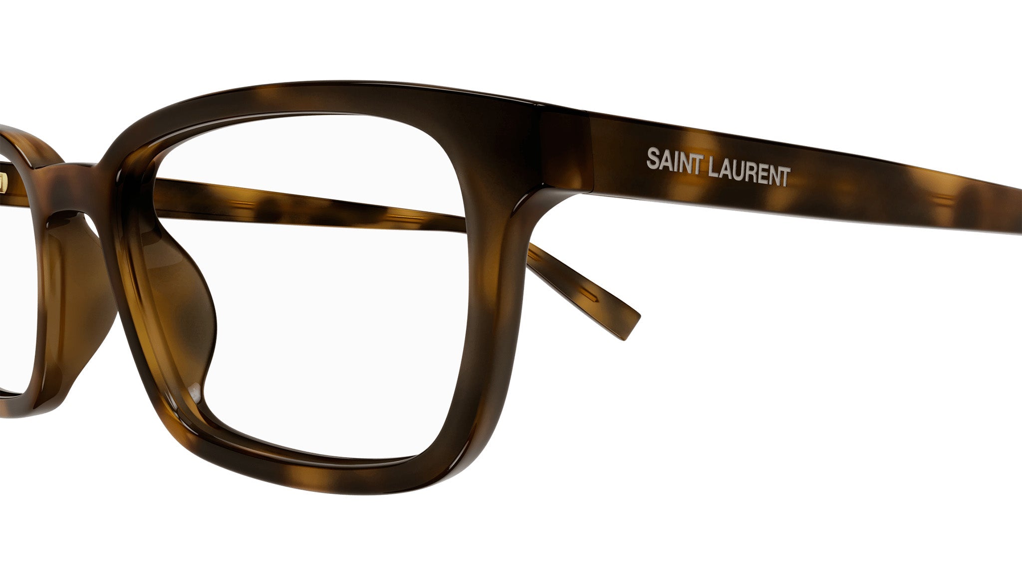 Occhiali da vista SAINT LAURENT SL671 Shiny medium havana
