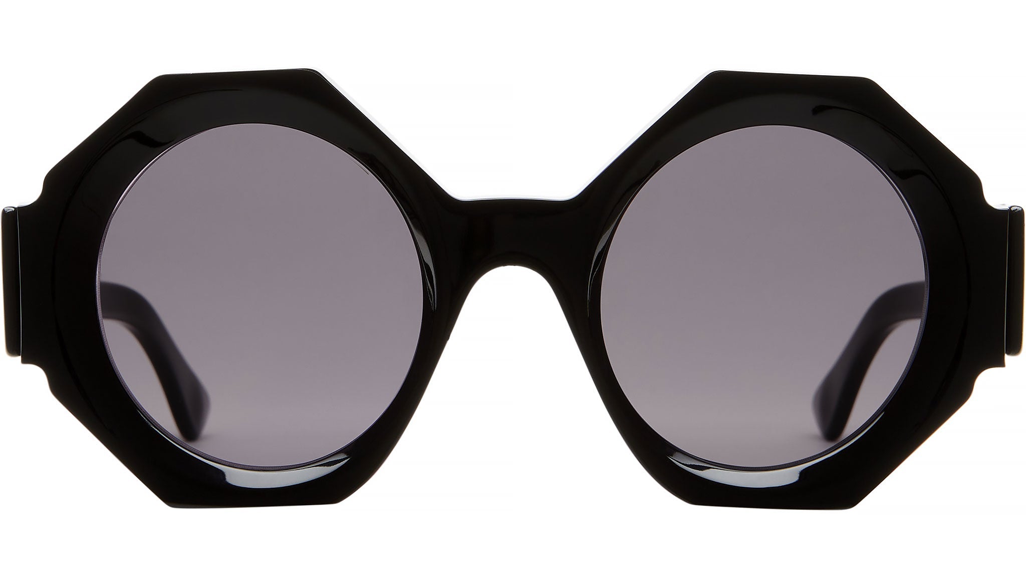 Occhiali da sole KUBORAUM R4 Black shine cut