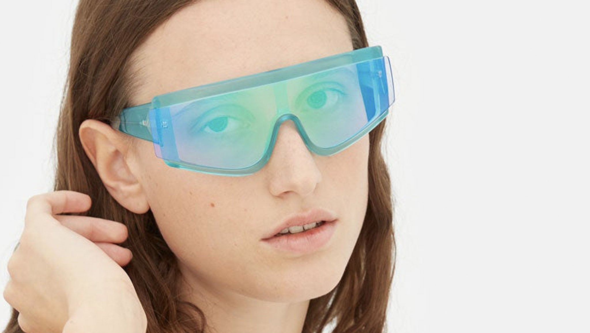 Occhiali RETROSUPERFUTURE Zed Colourful crystal peach