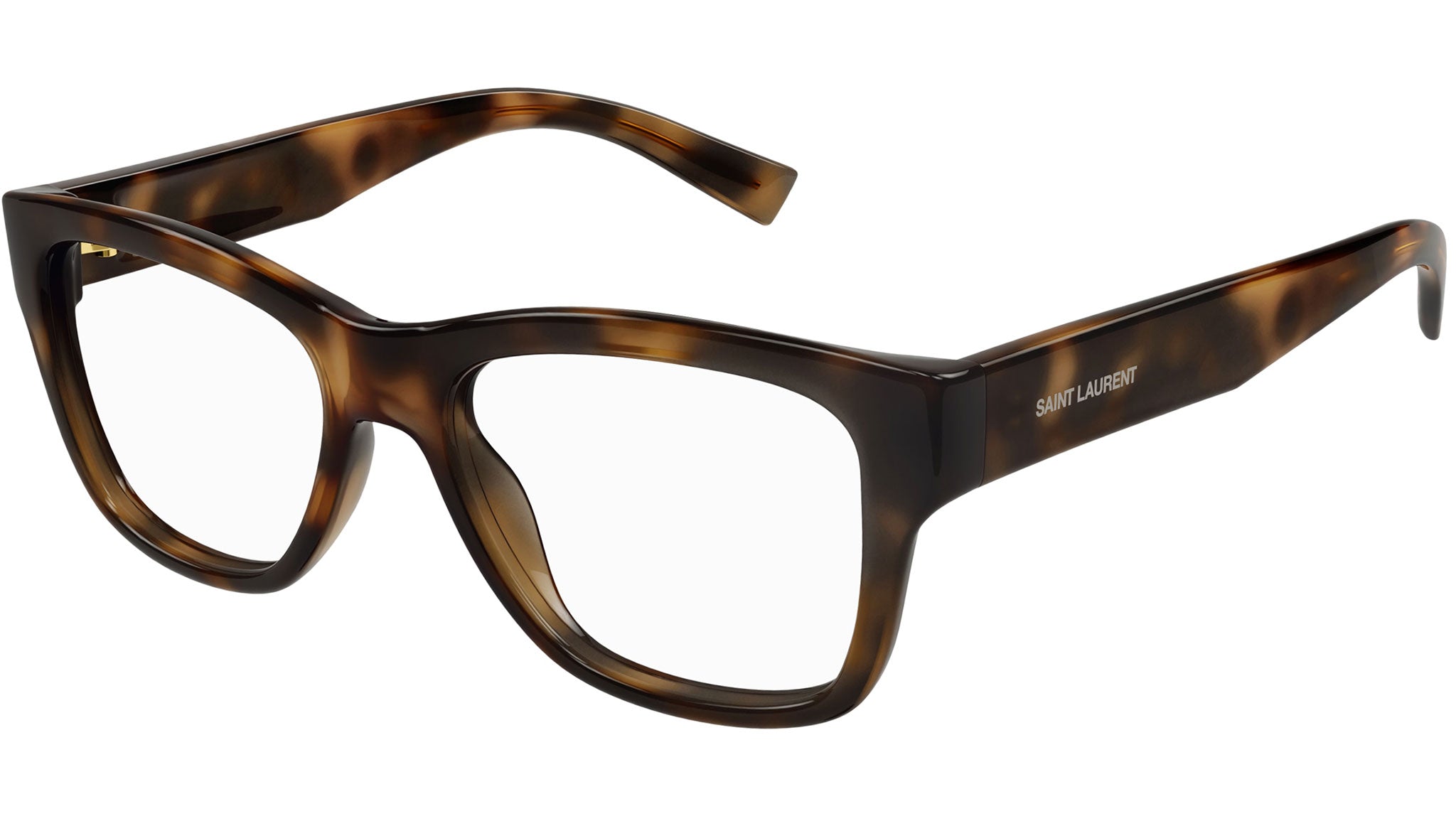 Occhiali da vista SAINT LAURENT SL677 Shiny medium havana