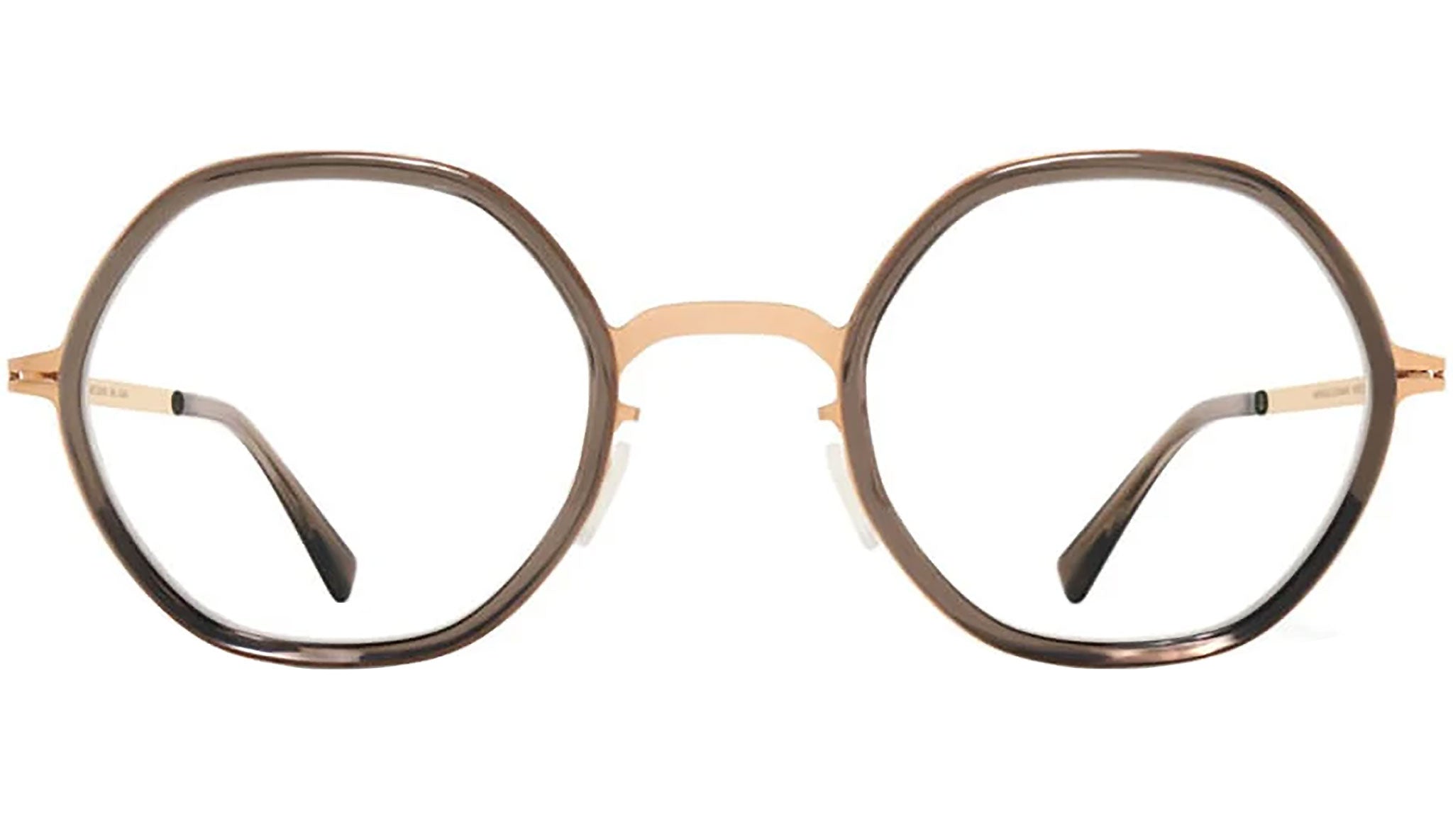 Occhiali da vista MYKITA ALYA Champagne gold clear ash