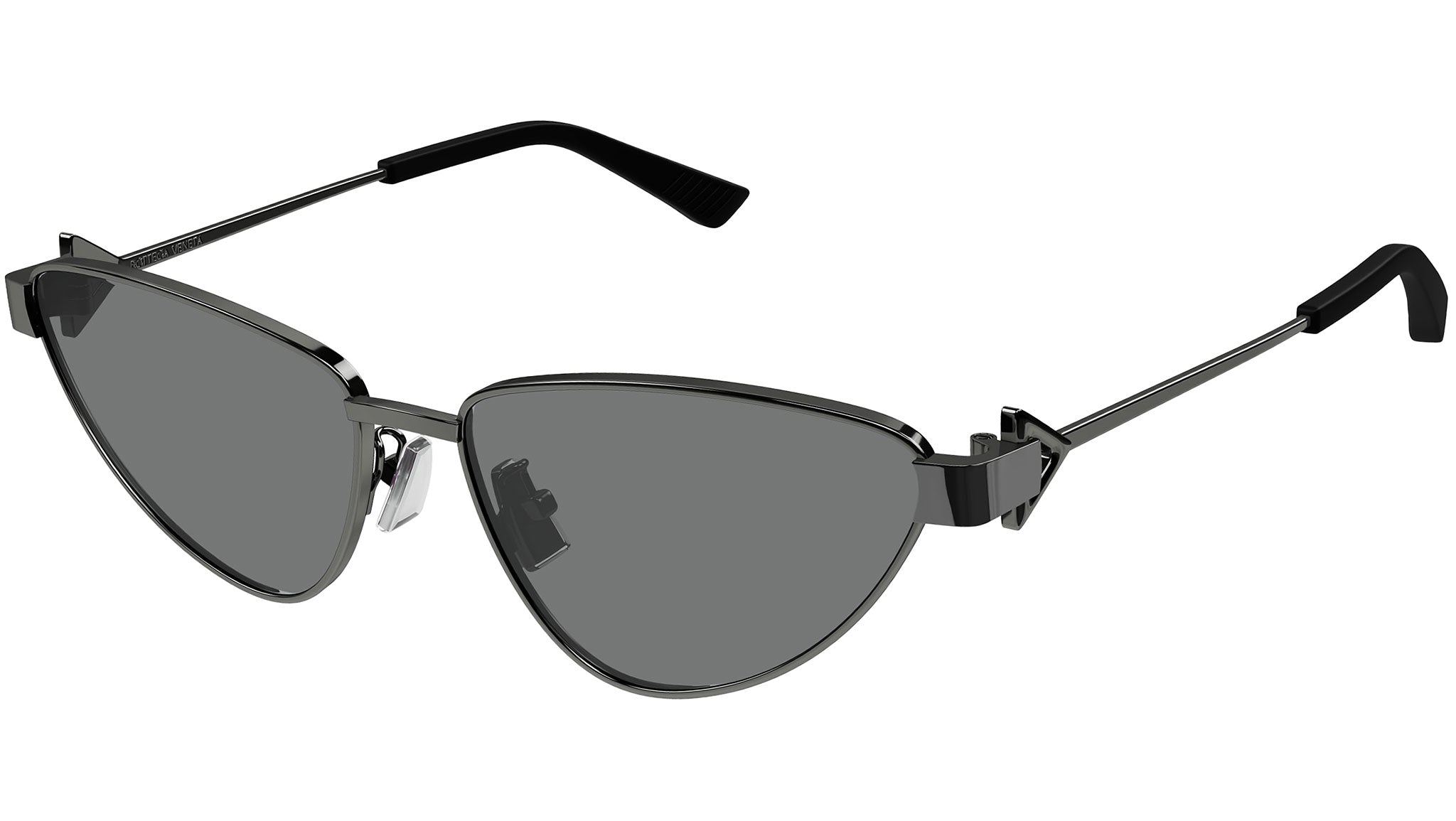 Occhiali da sole BOTTEGA VENETA BV1186S Shiny dark ruthenium