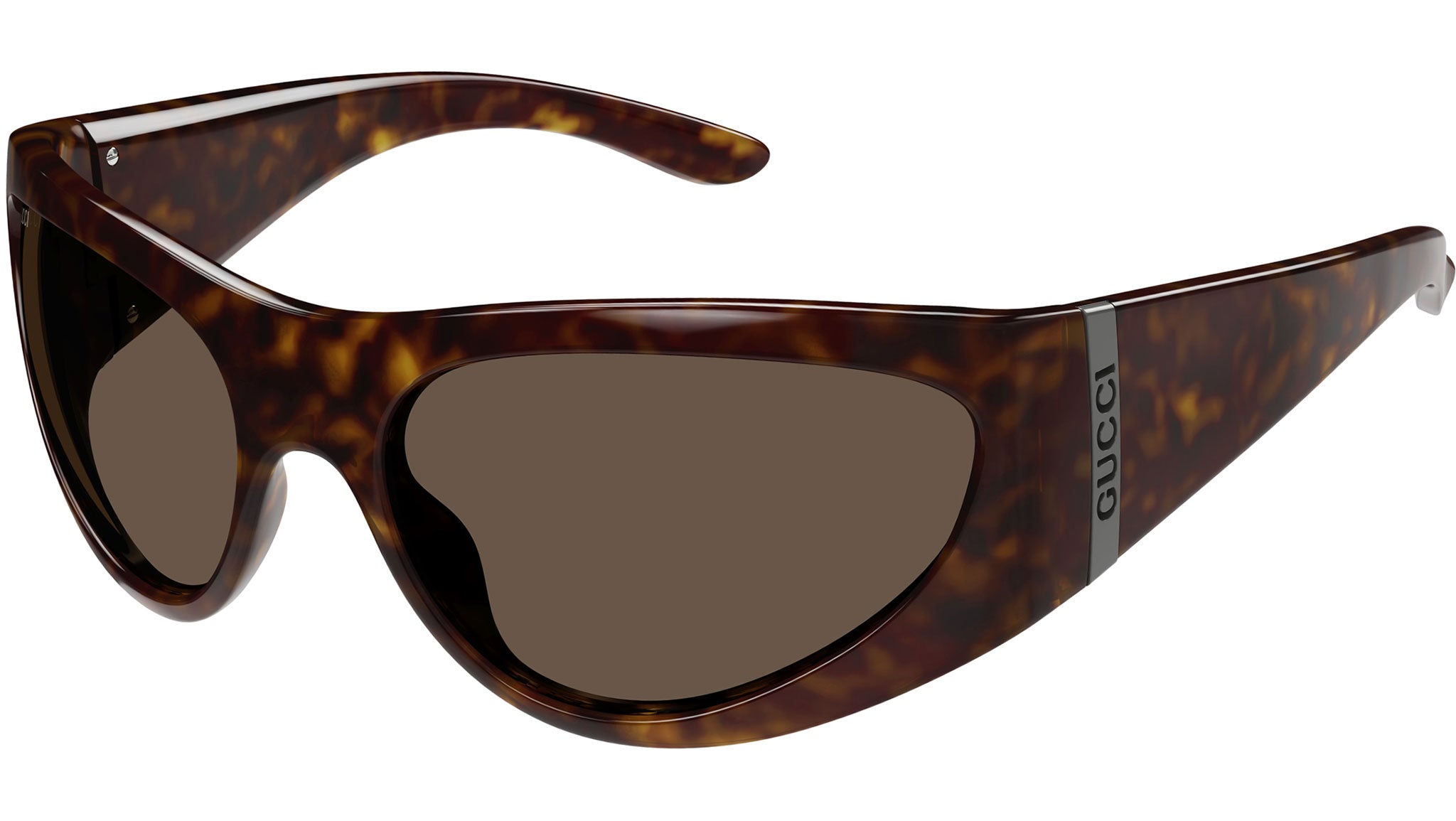 Occhiali da sole GUCCI GG1575S Shiny dark havana