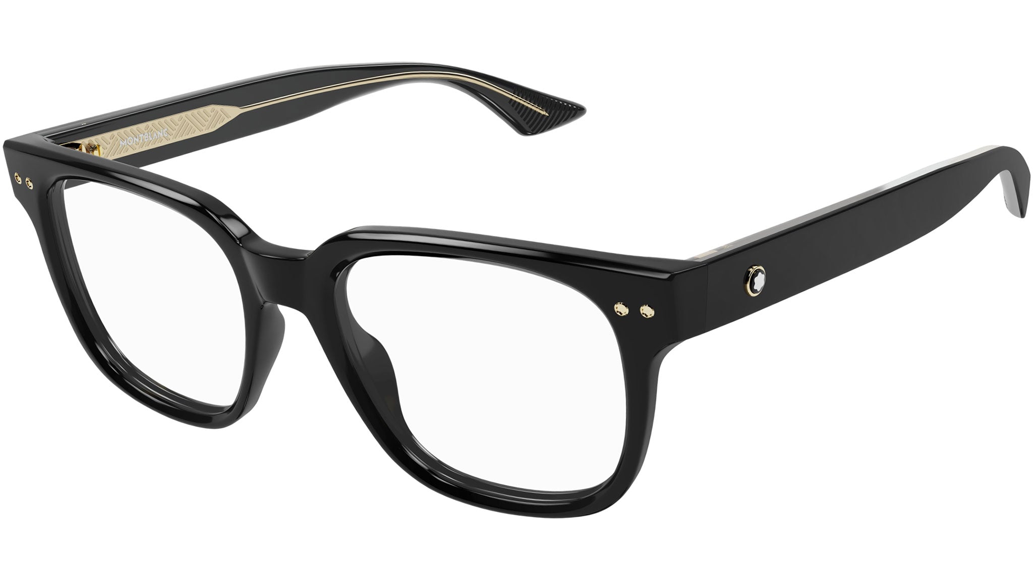 Occhiali da vista MONTBLANC MB0321O Shiny solid black