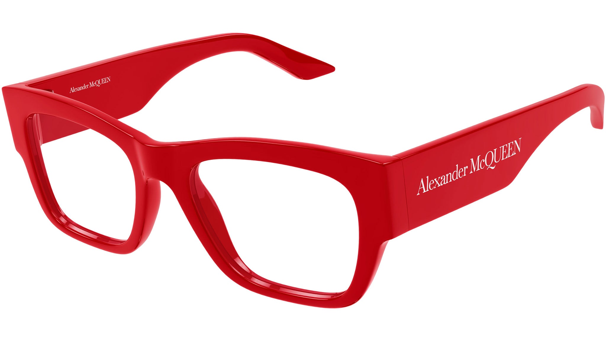 Occhiali da vista ALEXANDER MCQUEEN AM0436O Shiny solid red