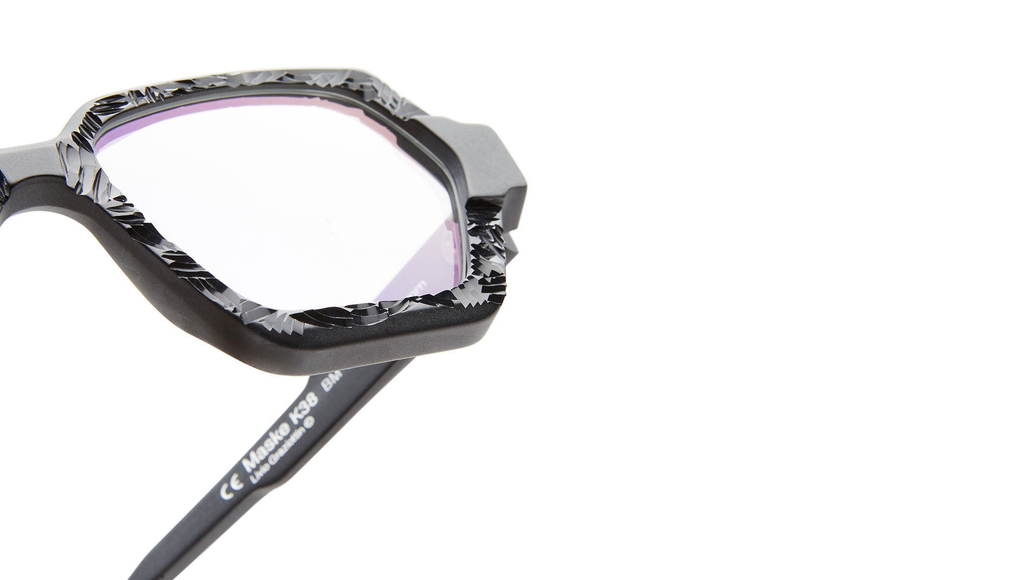 Occhiali da vista KUBORAUM K38 Pithoprakta black matt