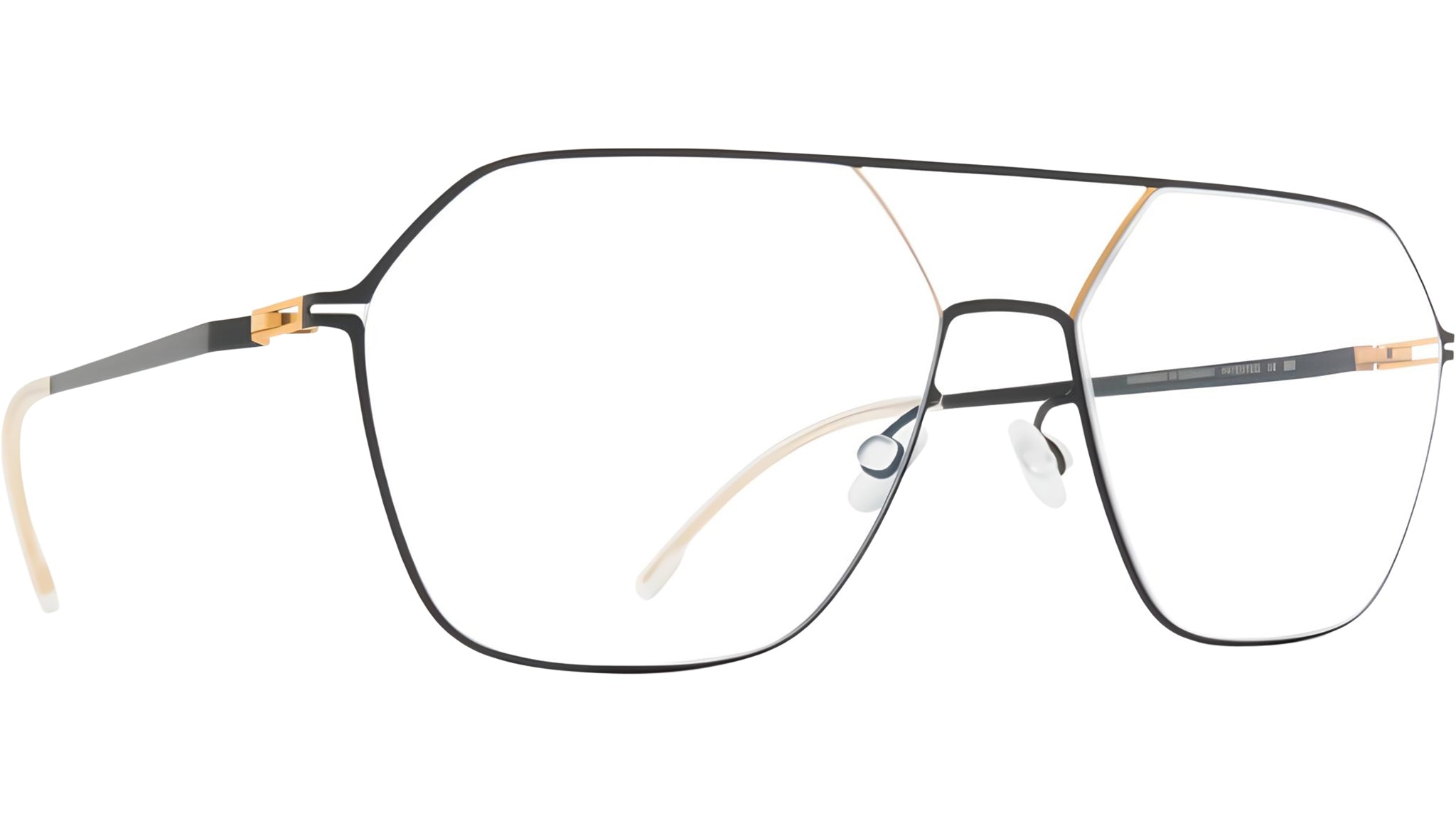 Occhiali da vista MYKITA JELVA Gold jet black