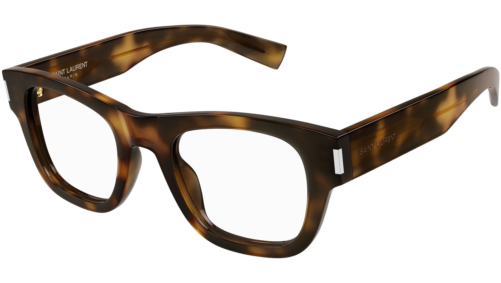 Occhiali da vista SAINT LAURENT SL698 Shiny medium havana