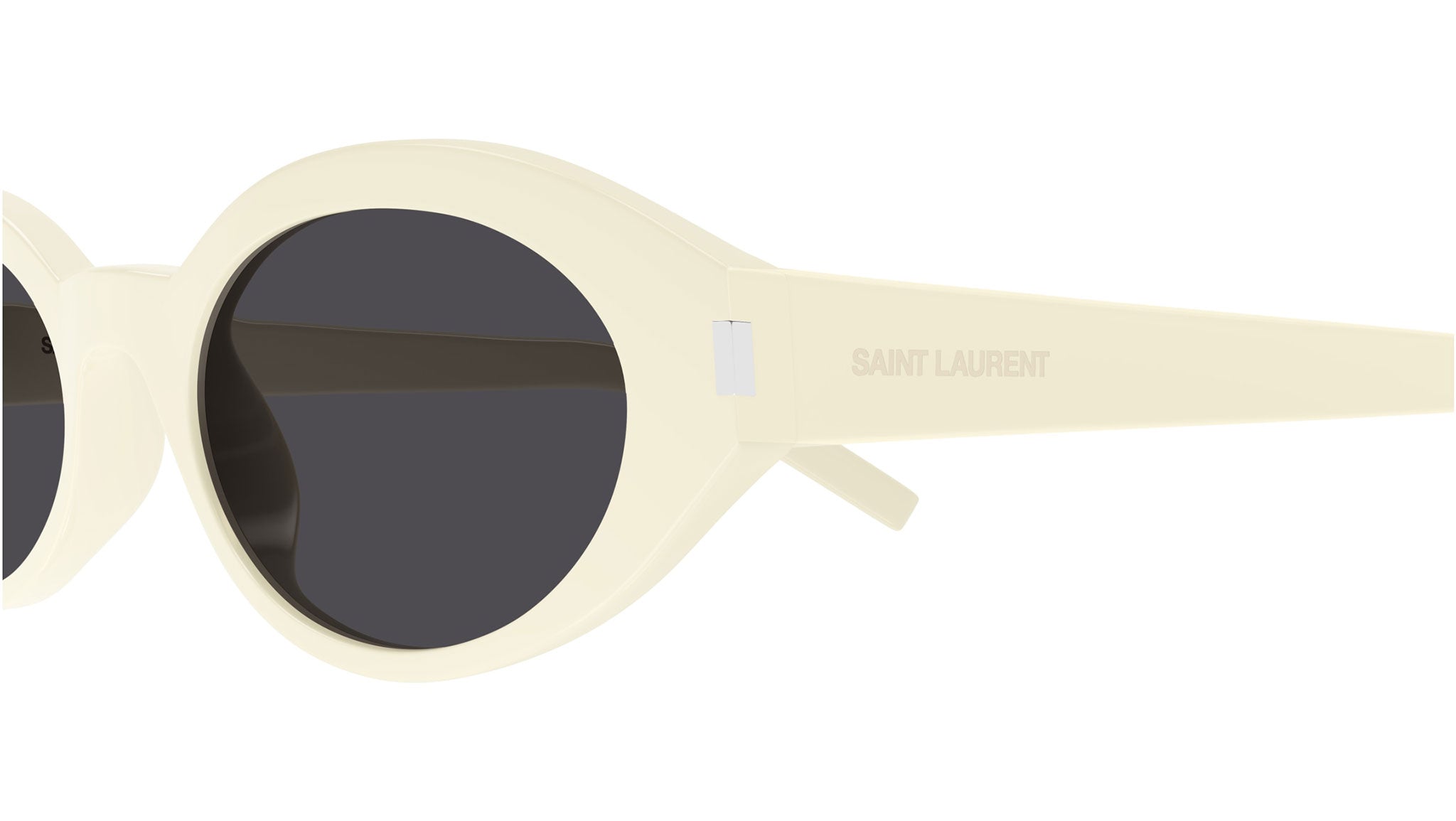 Occhiali da sole SAINT LAURENT SL567 Shiny solid ivory