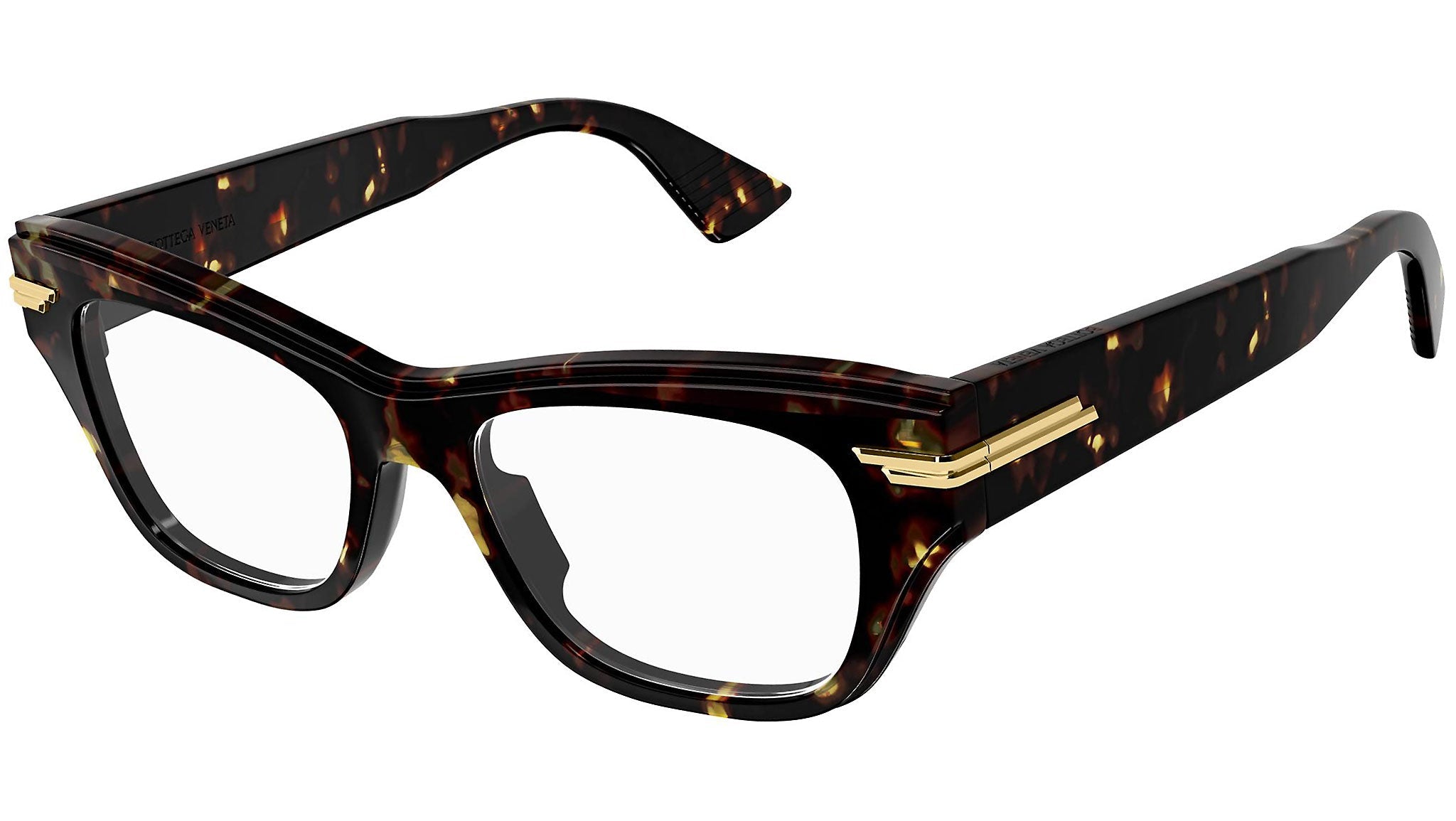 Occhiali da vista BOTTEGA VENETA BV1152O Shiny spotted havana