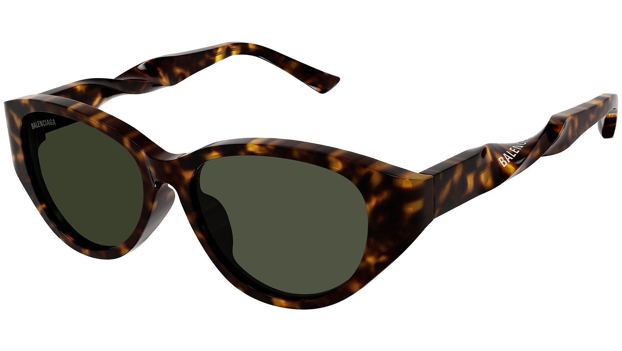 Occhiali da sole BALENCIAGA BB0209SA Shiny dark havana