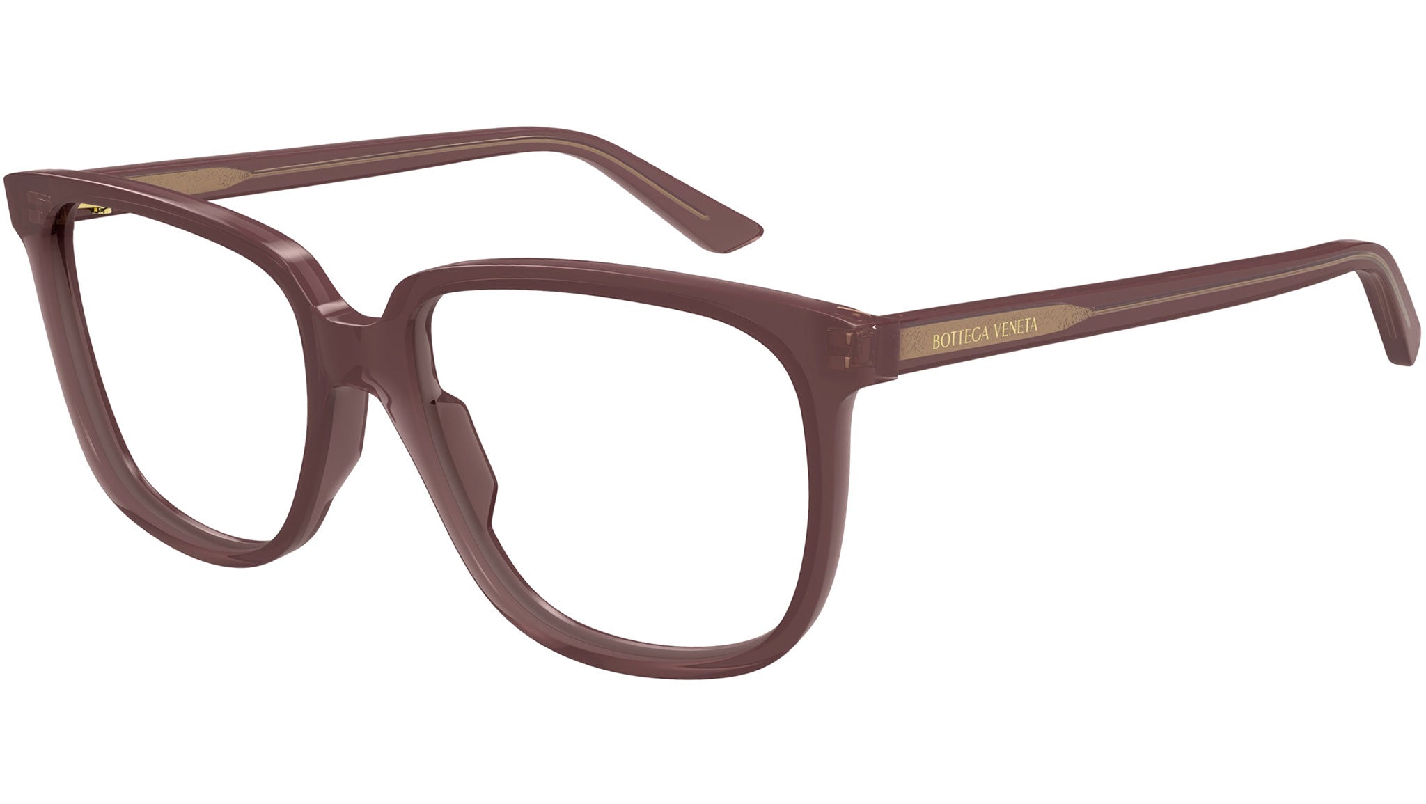 Occhiali da vista BOTTEGA VENETA BV1315O Shiny transparent burgundy